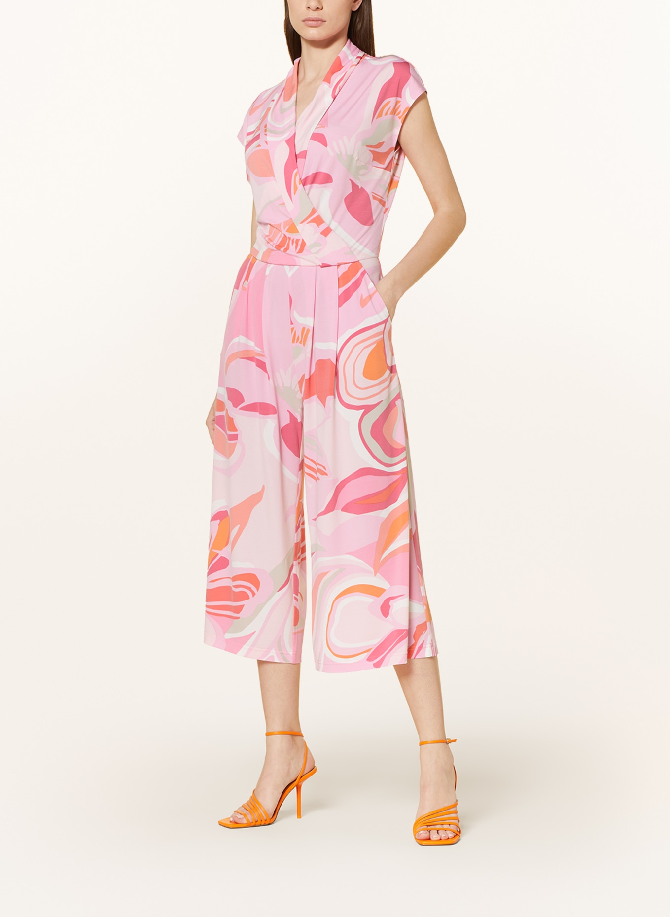 Betty Barclay Jumpsuit, Color: LIGHT PINK/ PINK/ ORANGE (Image 2)