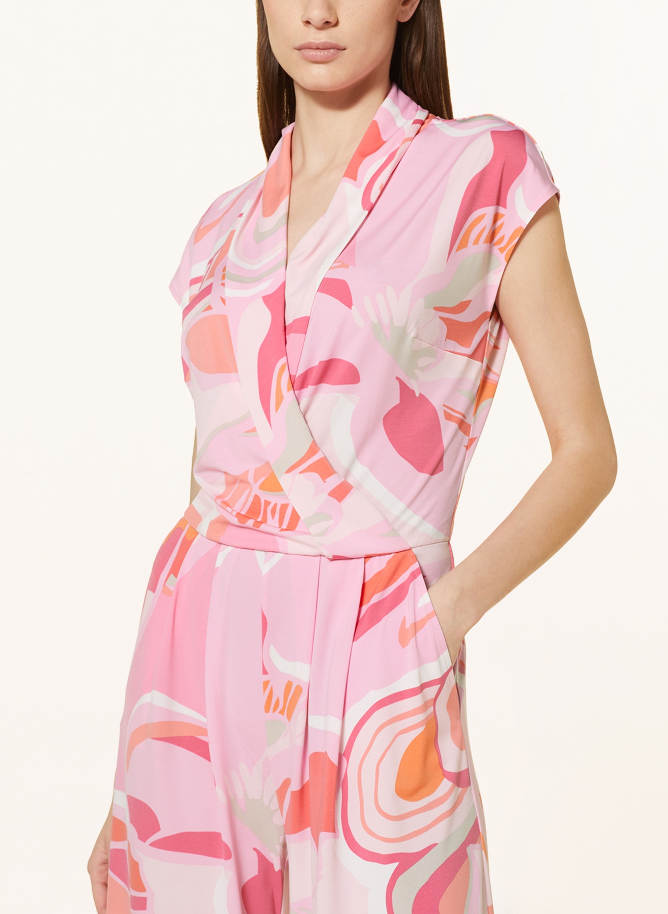 Betty Barclay Jumpsuit, Color: LIGHT PINK/ PINK/ ORANGE (Image 4)