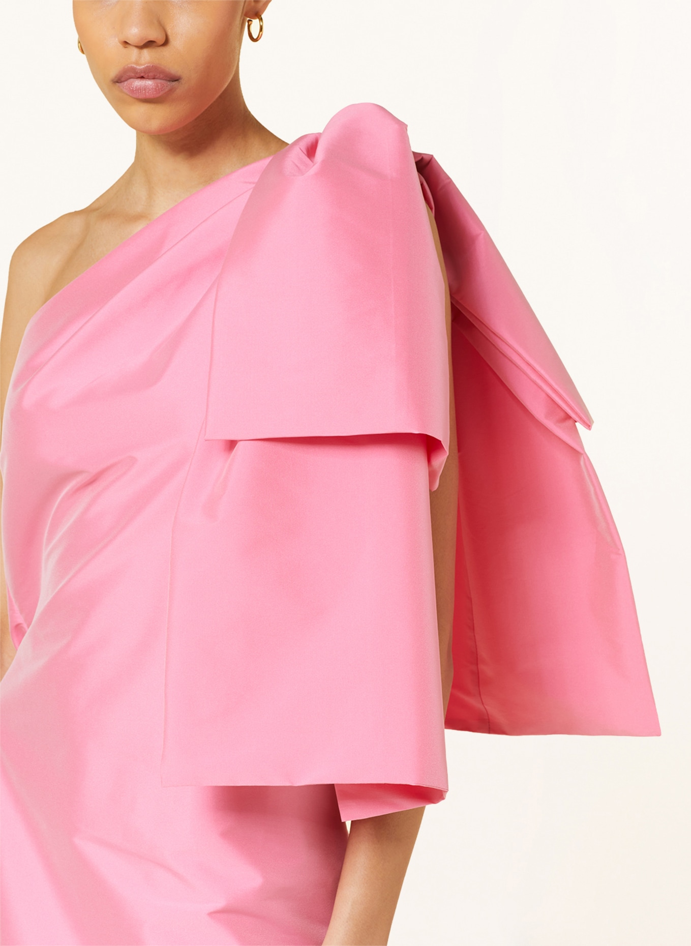 BERNADETTE One-Shoulder-Kleid JOSSELIN aus Satin, Farbe: PINK (Bild 4)