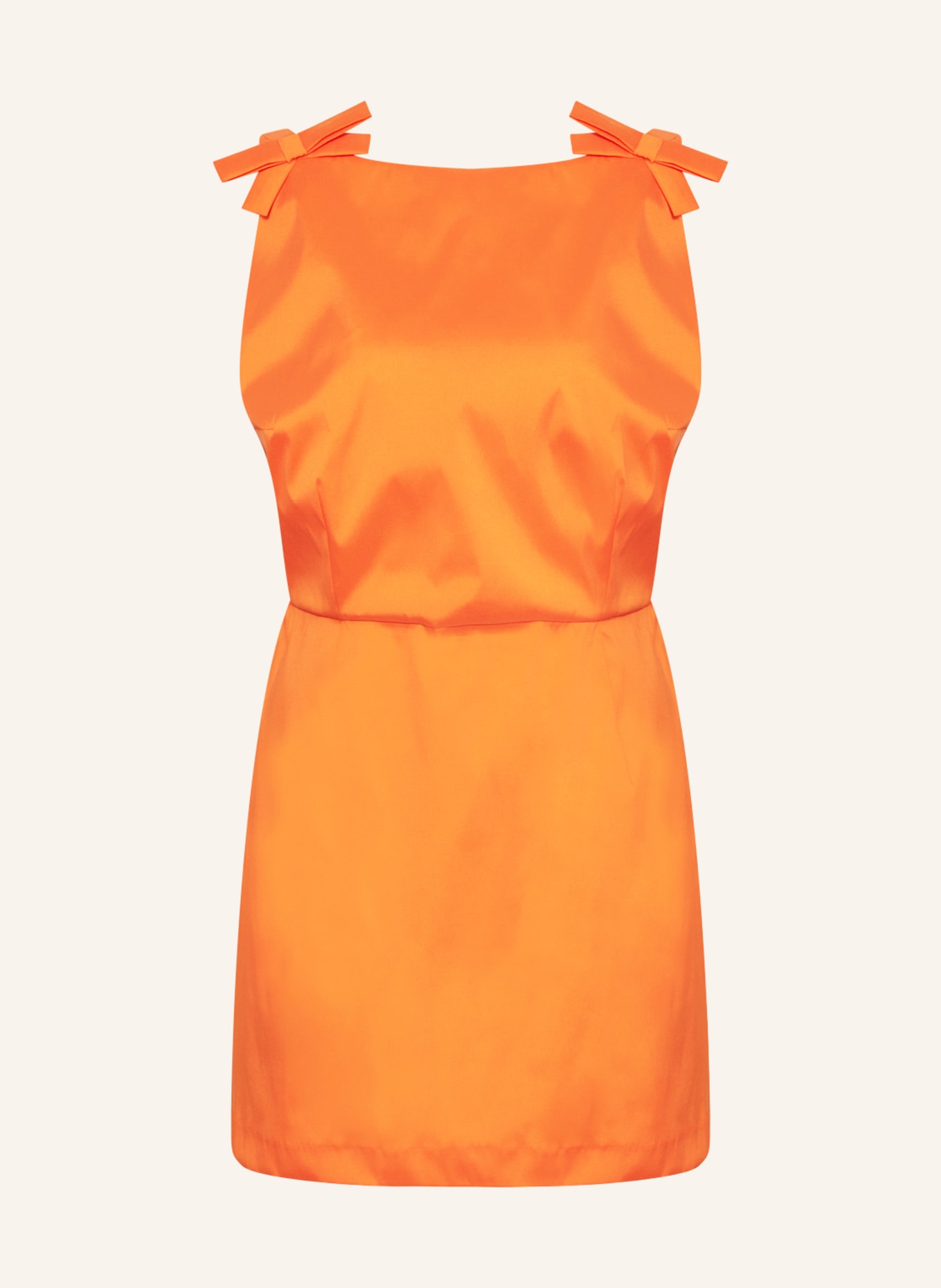 BERNADETTE Dress KIM with cut-out, Color: ORANGE (Image 1)