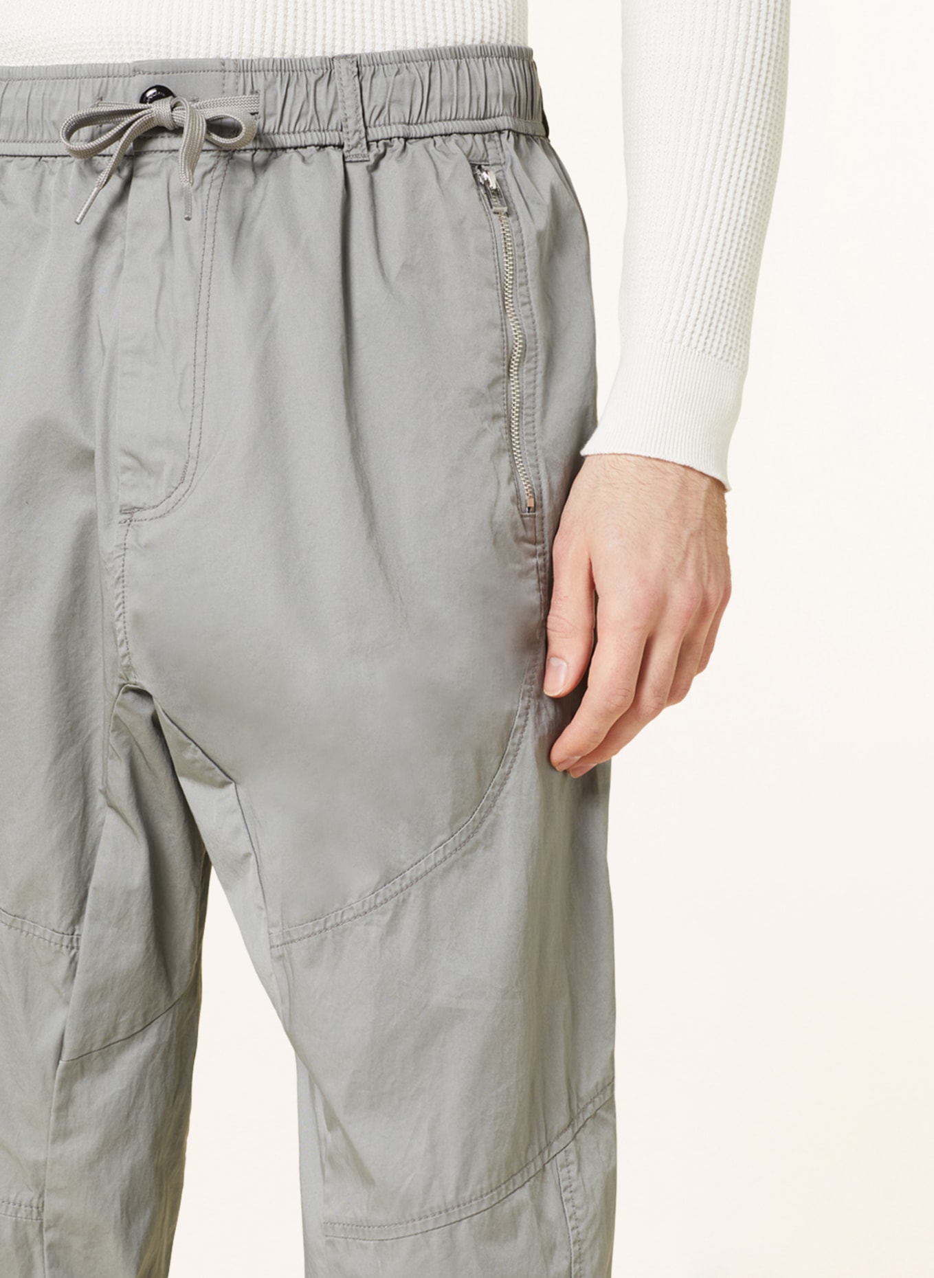 EMPORIO ARMANI Spodnie w stylu dresowym, Kolor: SZARY (Obrazek 5)