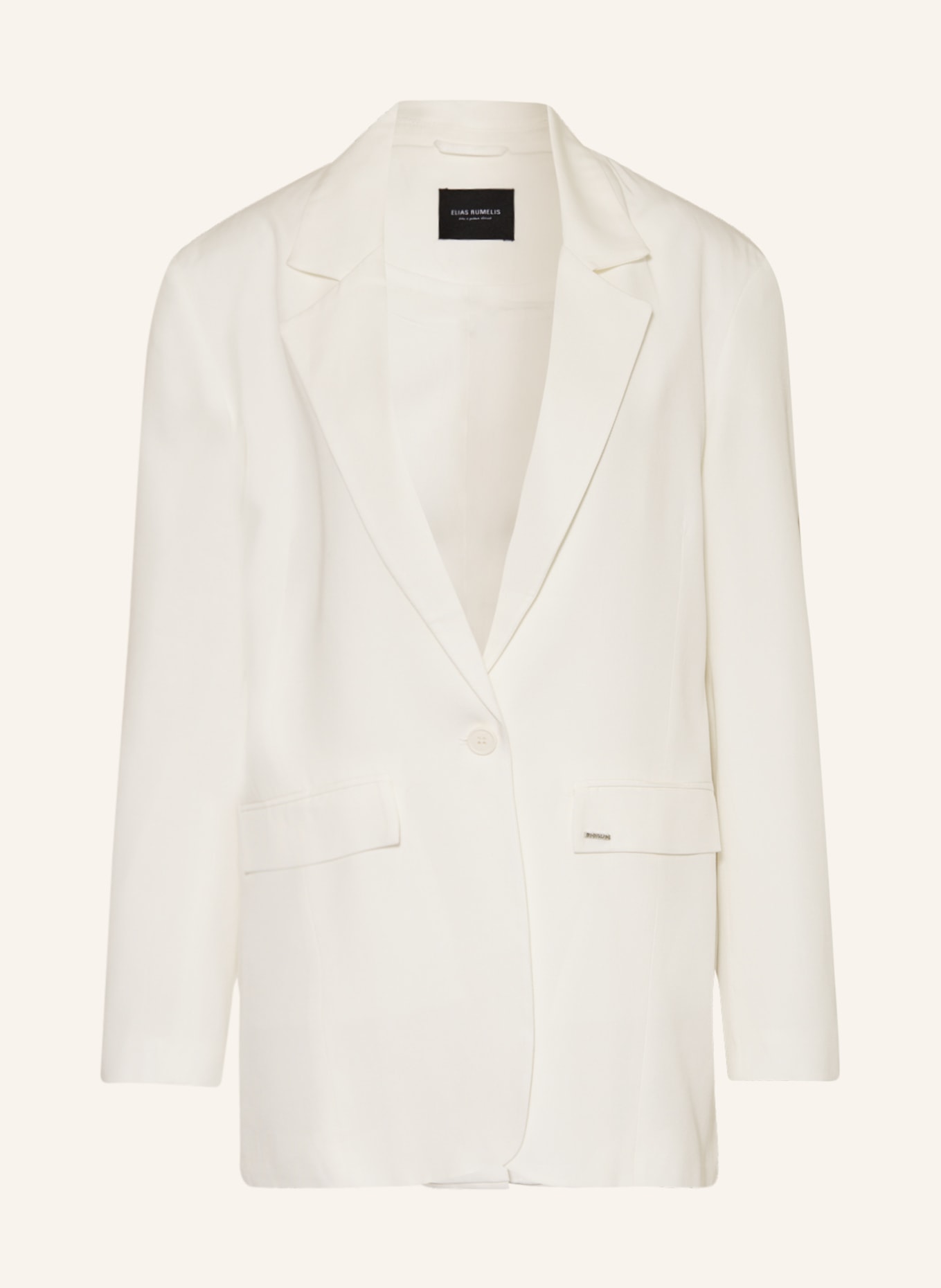 ELIAS RUMELIS Oversized blazer EMILY, Color: WHITE (Image 1)