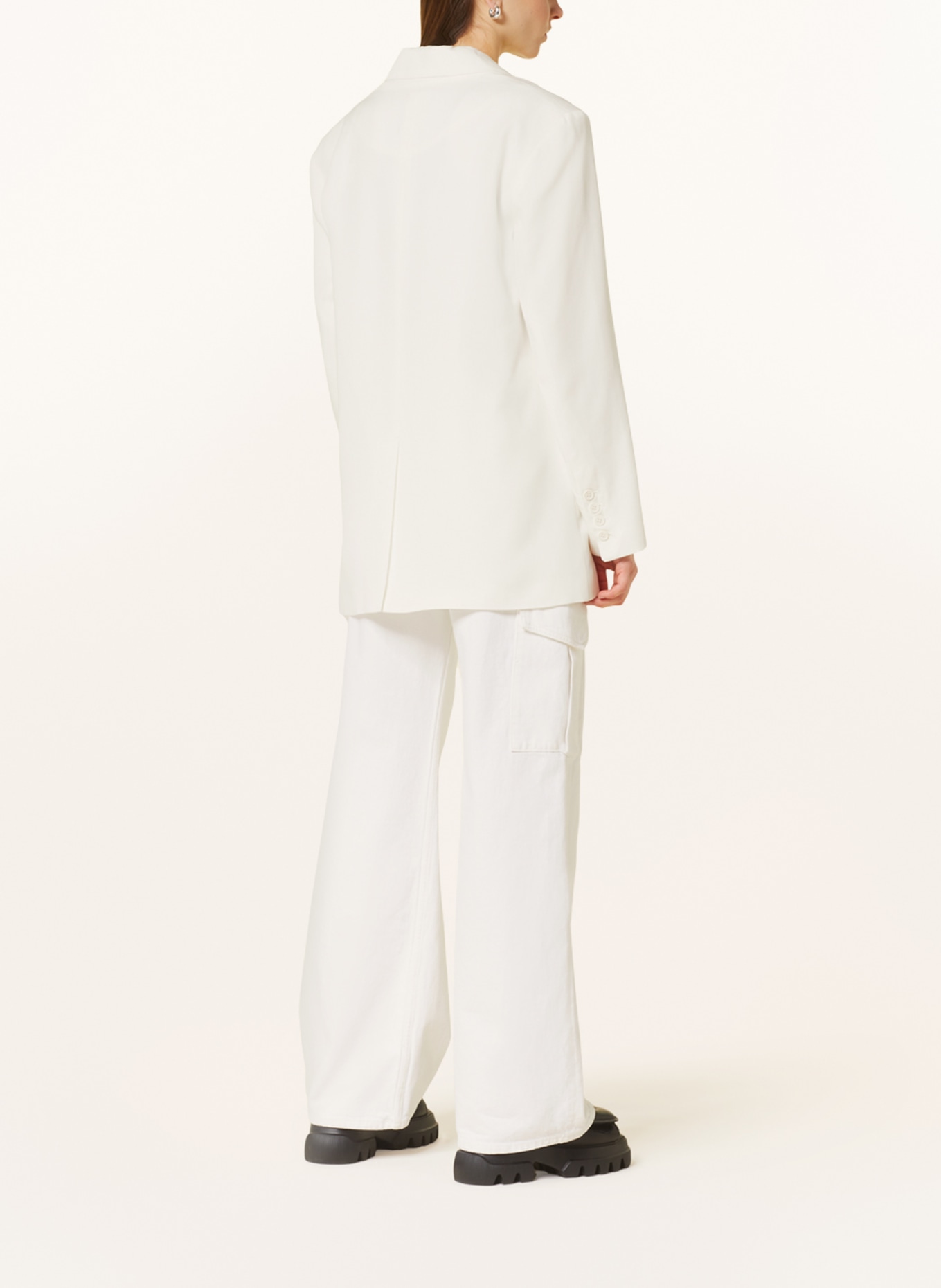 ELIAS RUMELIS Oversized blazer EMILY, Color: WHITE (Image 3)