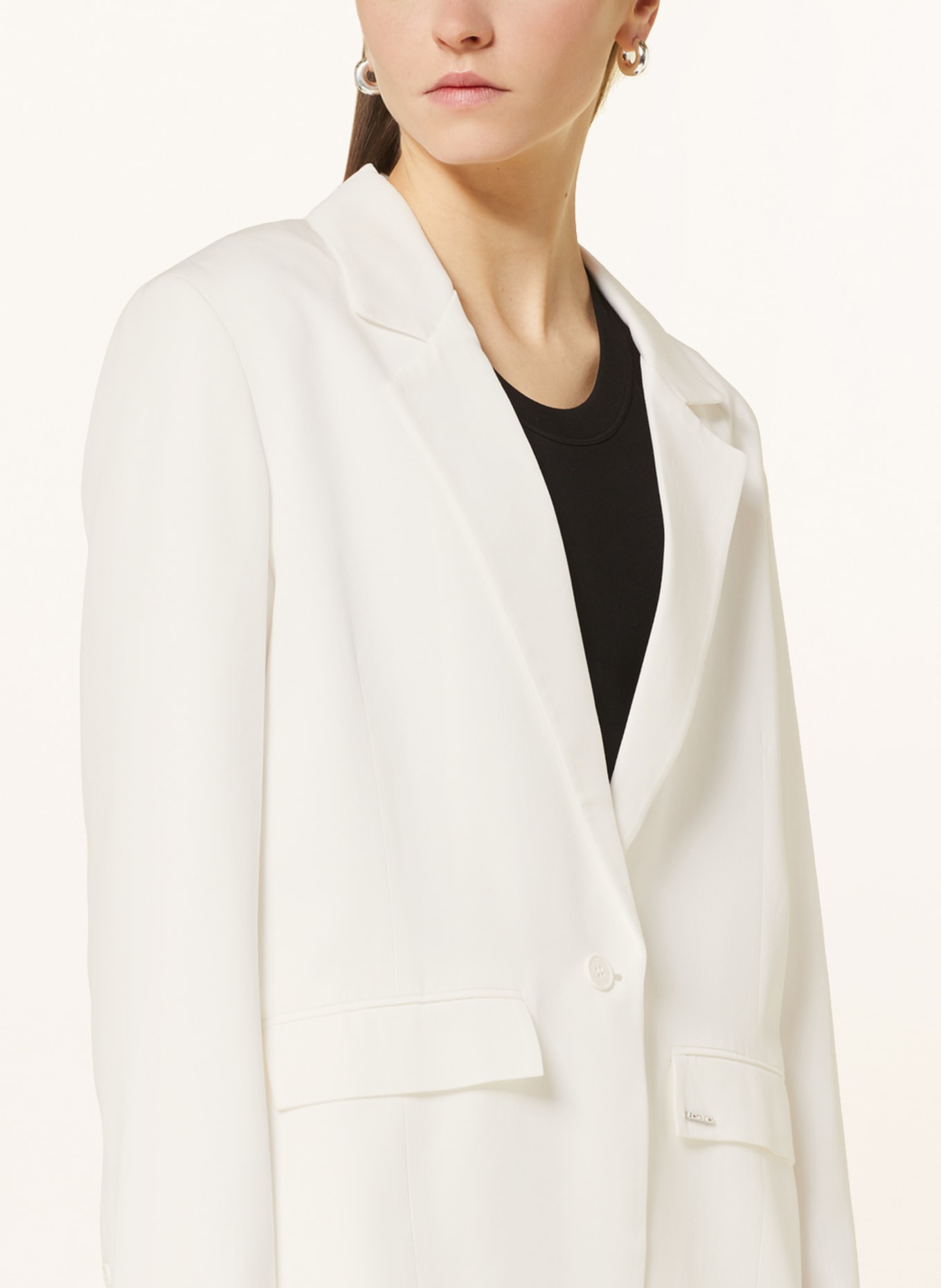 ELIAS RUMELIS Oversized blazer EMILY, Color: WHITE (Image 4)