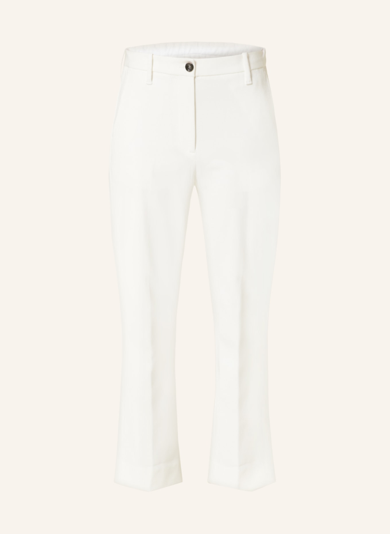 nine:inthe:morning 7/8 trousers MAGDA, Color: WHITE (Image 1)
