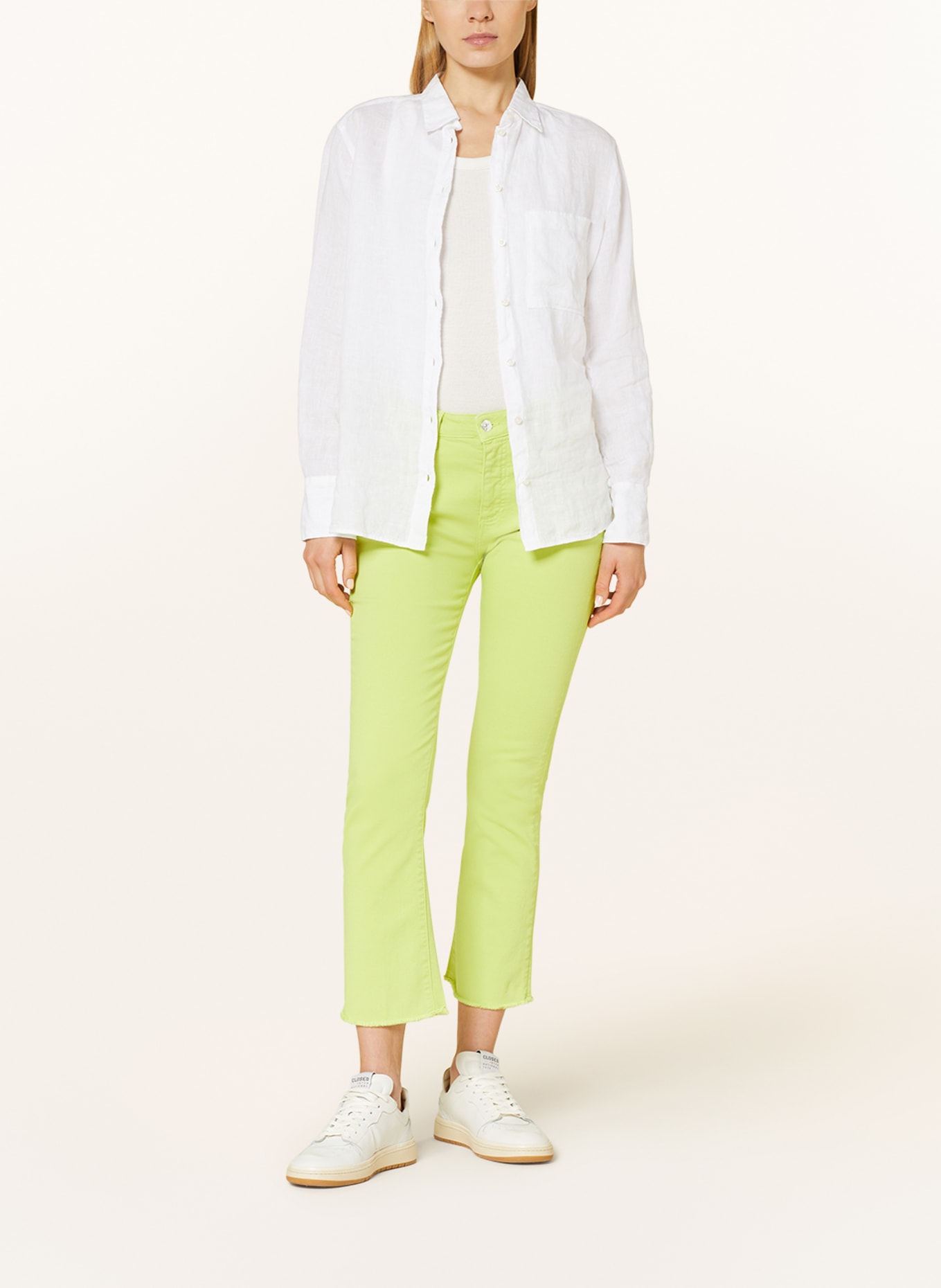 nine:inthe:morning Bootcut jeans ENDLESS, Color: LIGHT GREEN (Image 2)