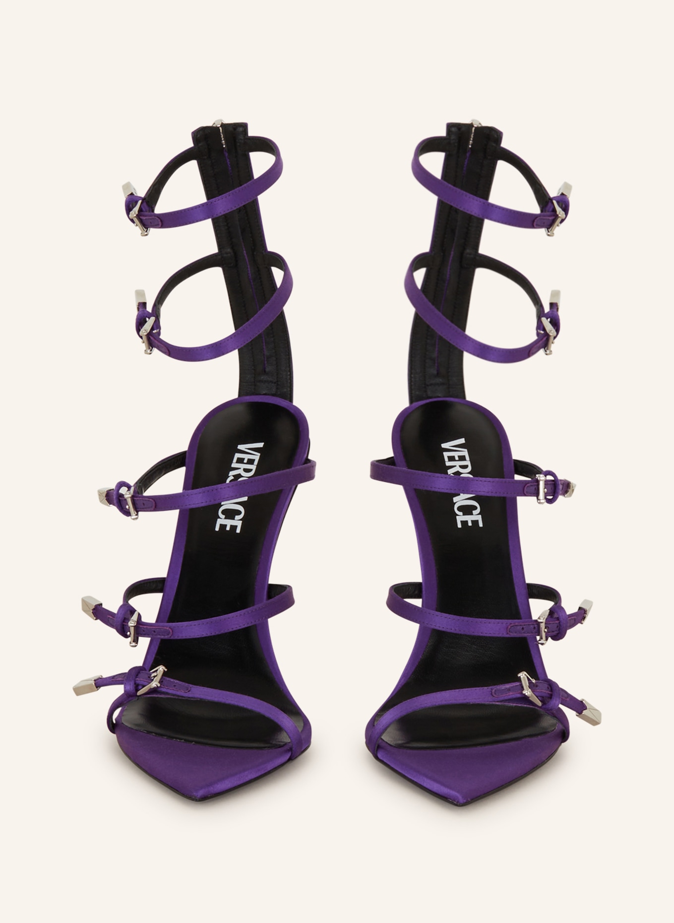VERSACE Sandals, Color: PURPLE (Image 3)