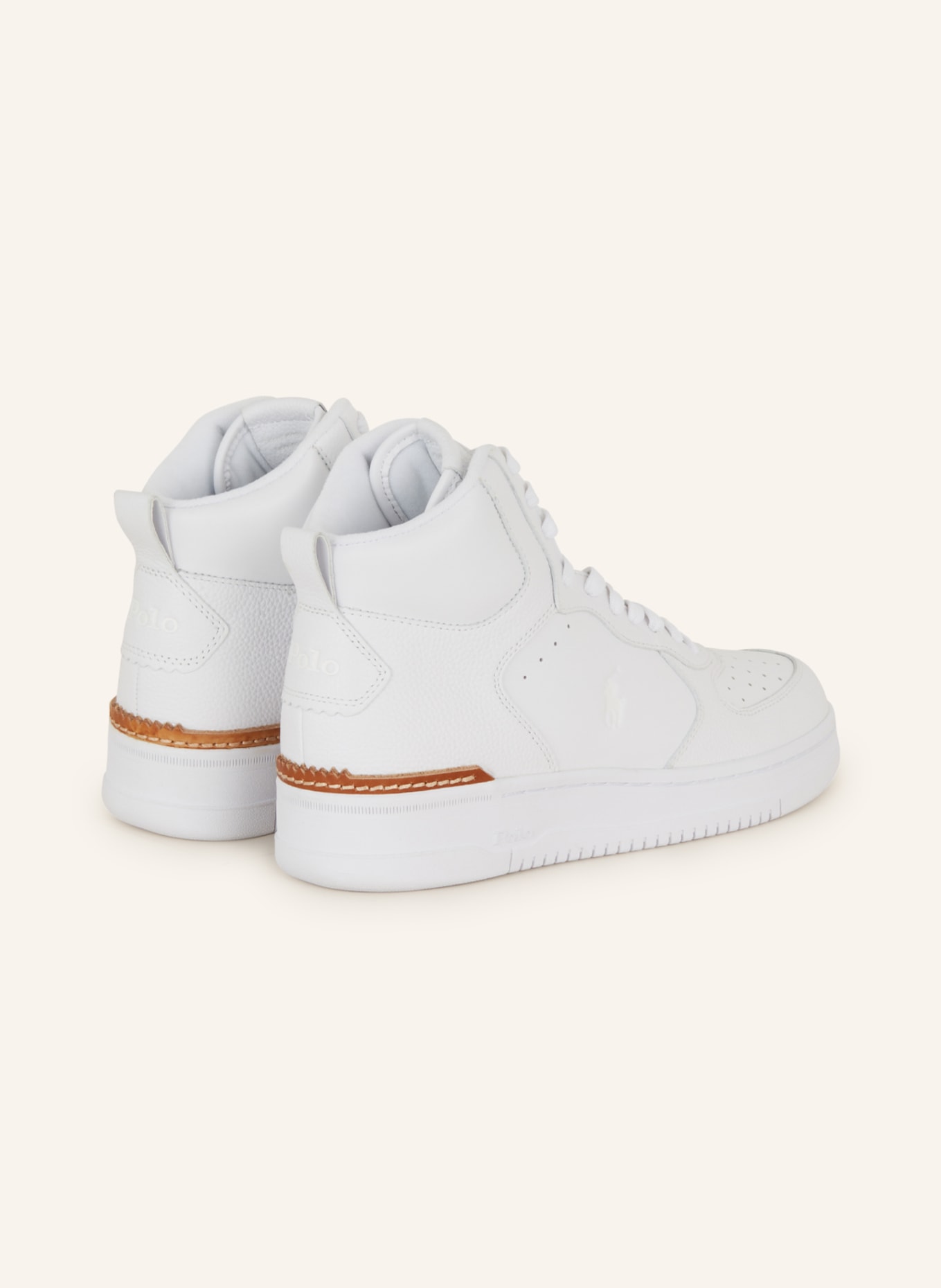 POLO RALPH LAUREN High-top sneakers, Color: WHITE (Image 2)