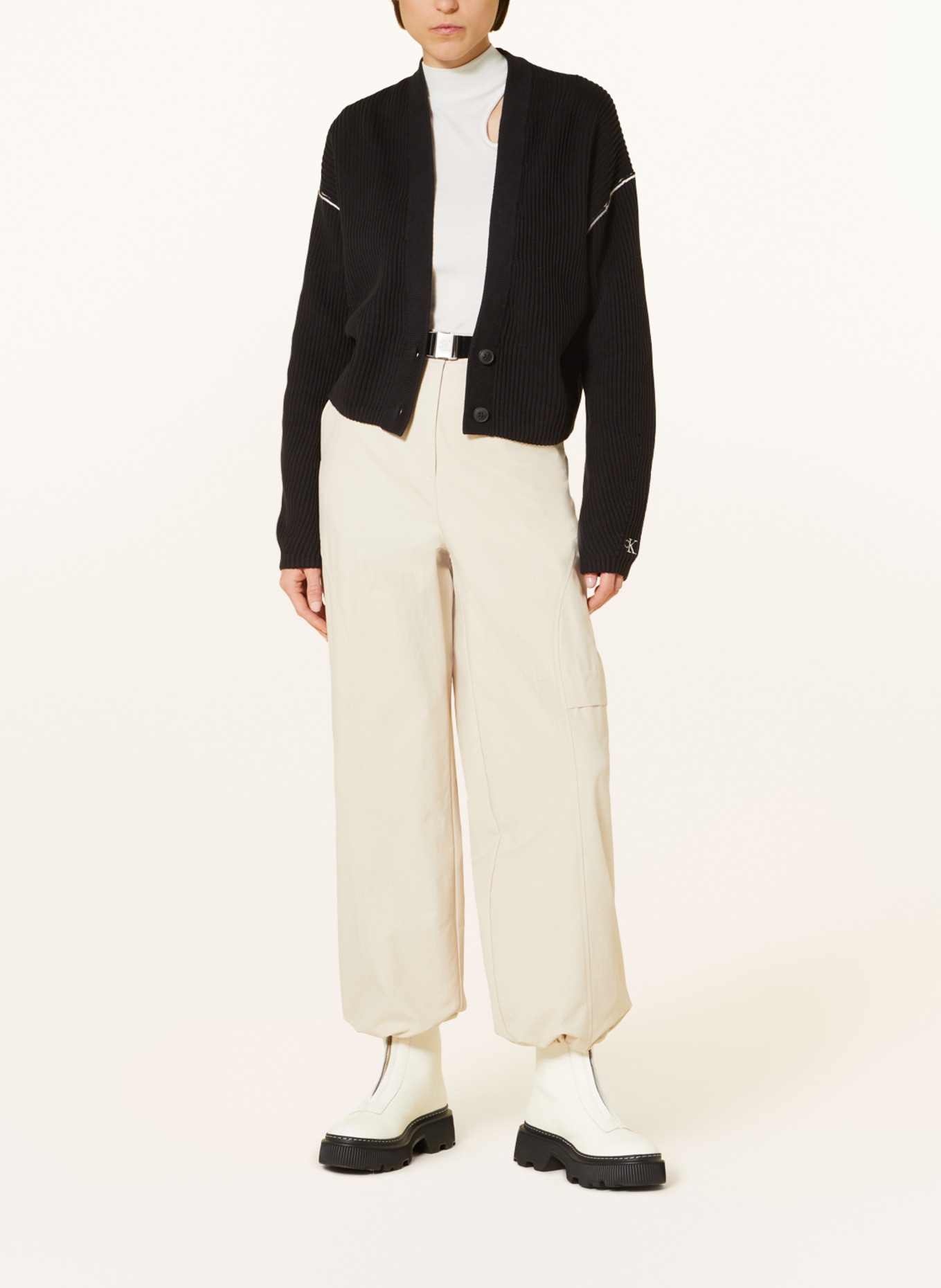 Calvin Klein Jeans Kardigan, Kolor: CZARNY (Obrazek 2)