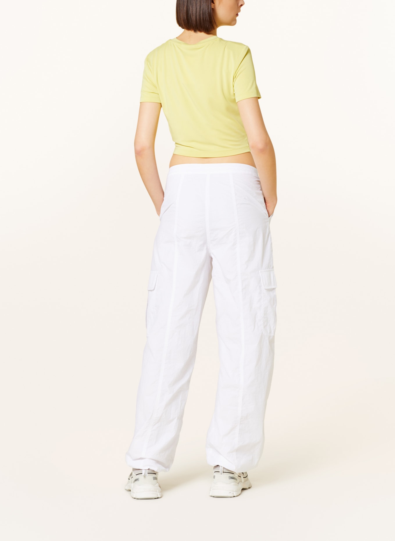 Calvin Klein Jeans Cargo pants, Color: WHITE (Image 3)