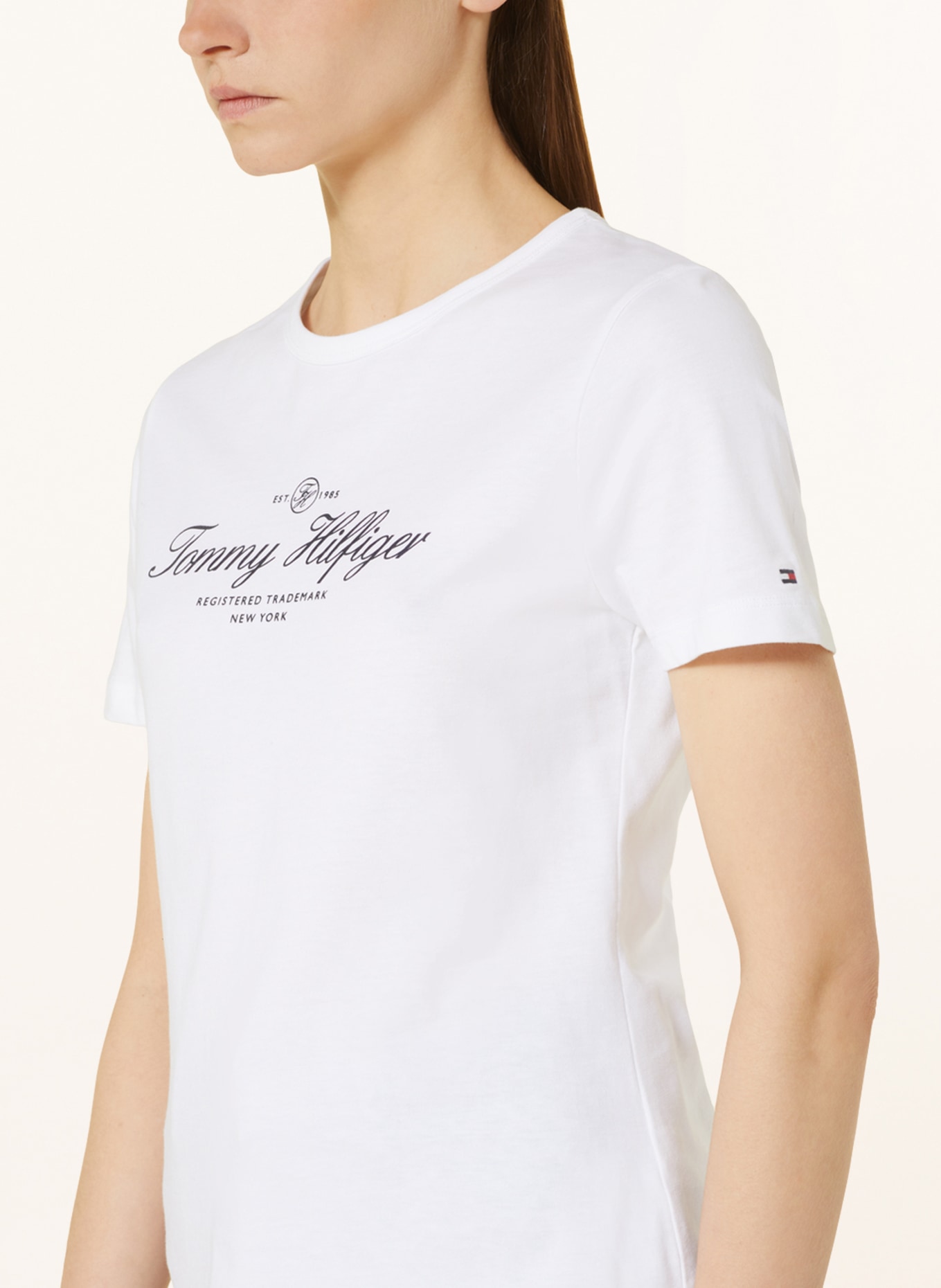 TOMMY HILFIGER T-shirt, Color: WHITE (Image 4)