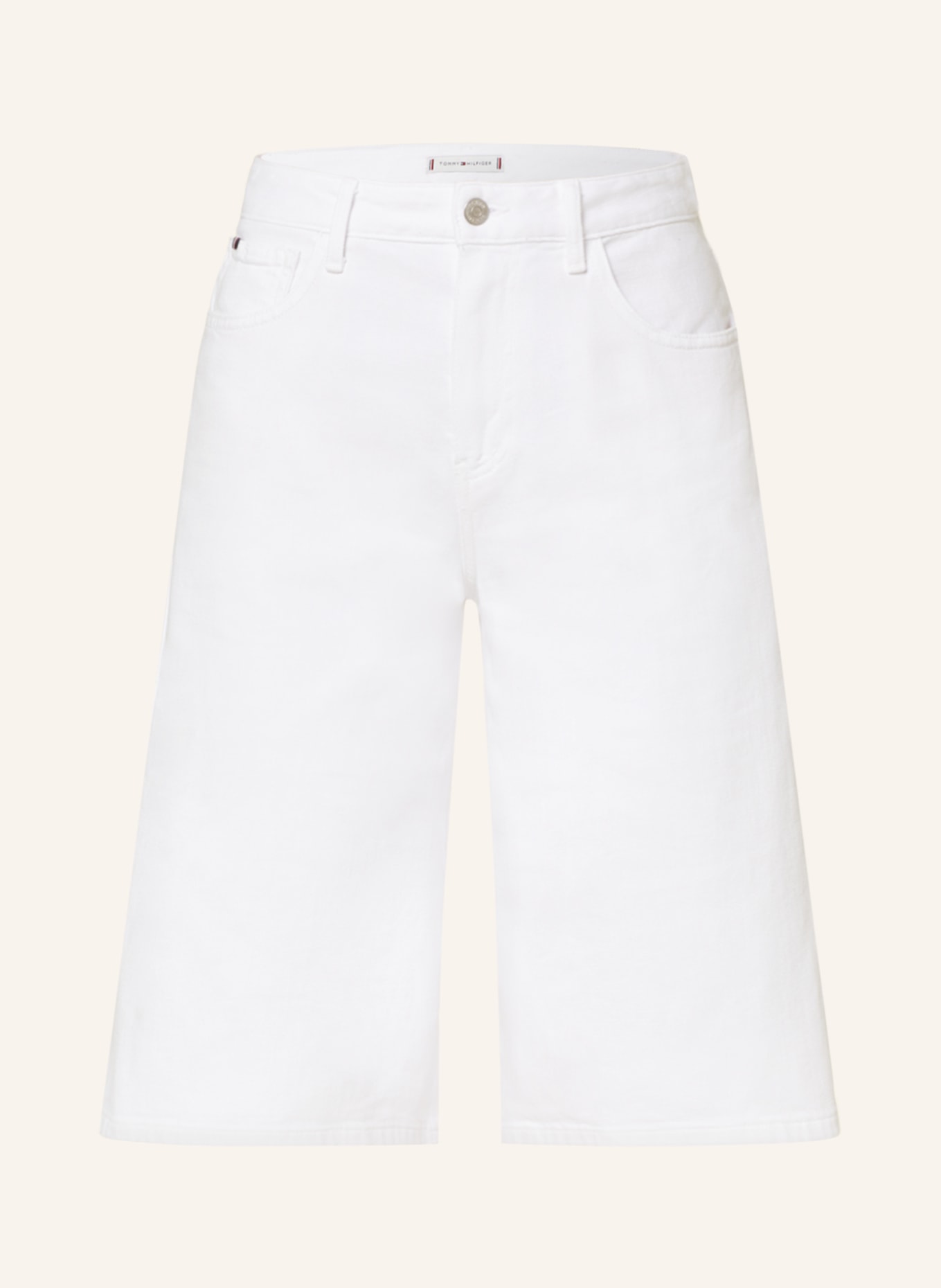 TOMMY HILFIGER 3/4 jeans, Color: WHITE (Image 1)