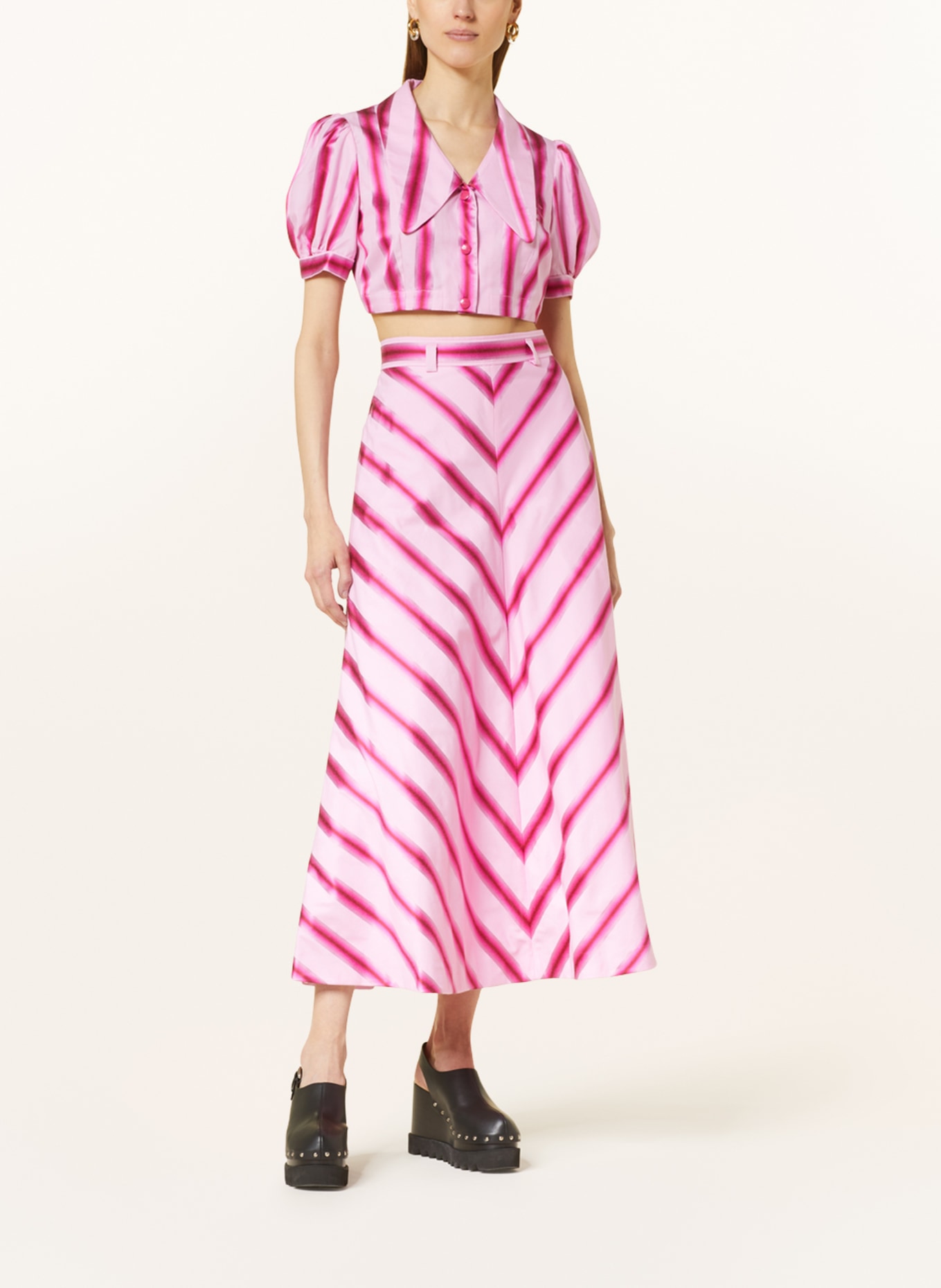 ETRO Skirt, Color: PINK/ PINK/ LIGHT PURPLE (Image 2)