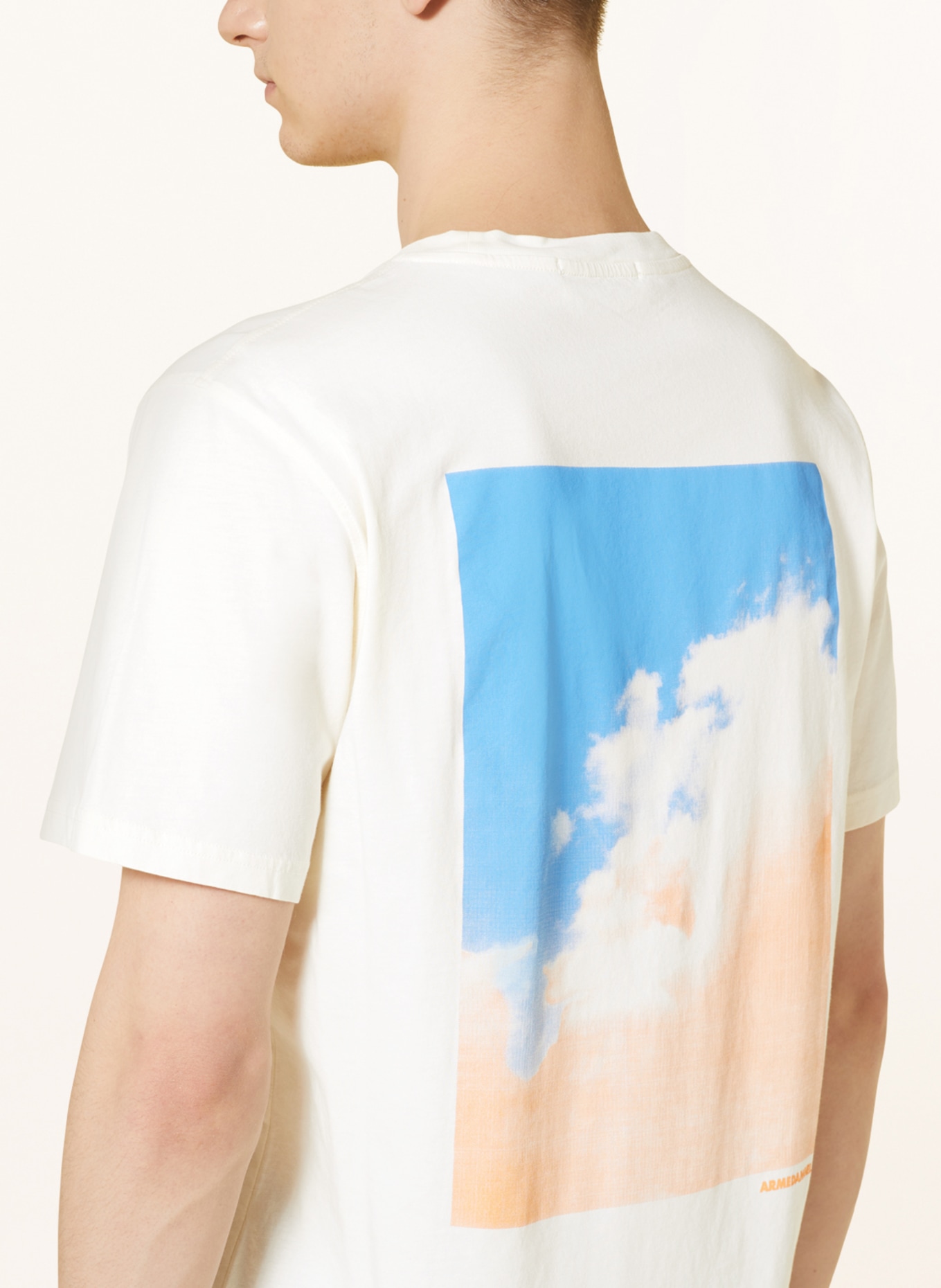 ARMEDANGELS T-shirt AADONI, Color: LIGHT YELLOW (Image 4)