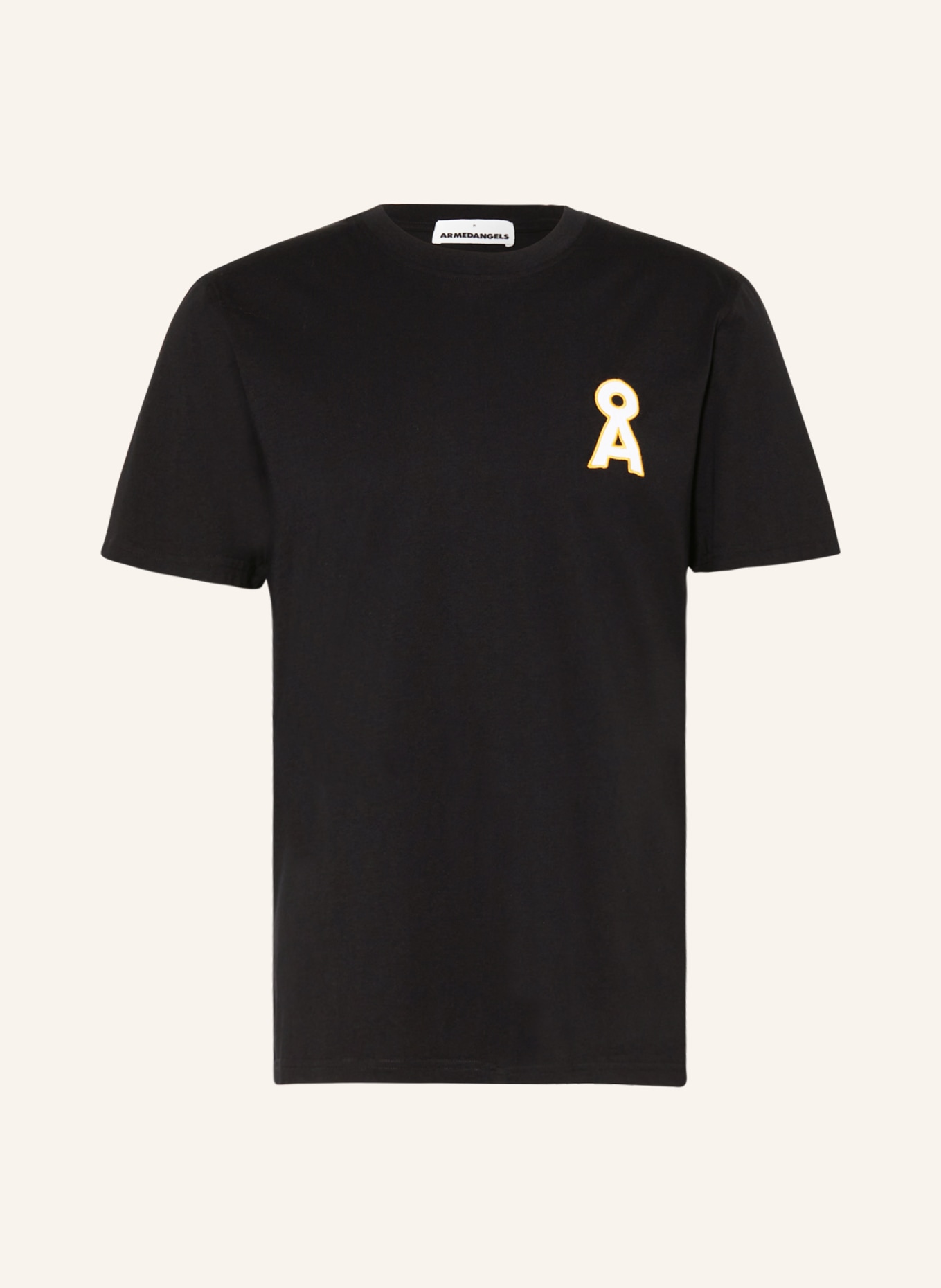 ARMEDANGELS T-shirt AADONI, Color: BLACK (Image 1)