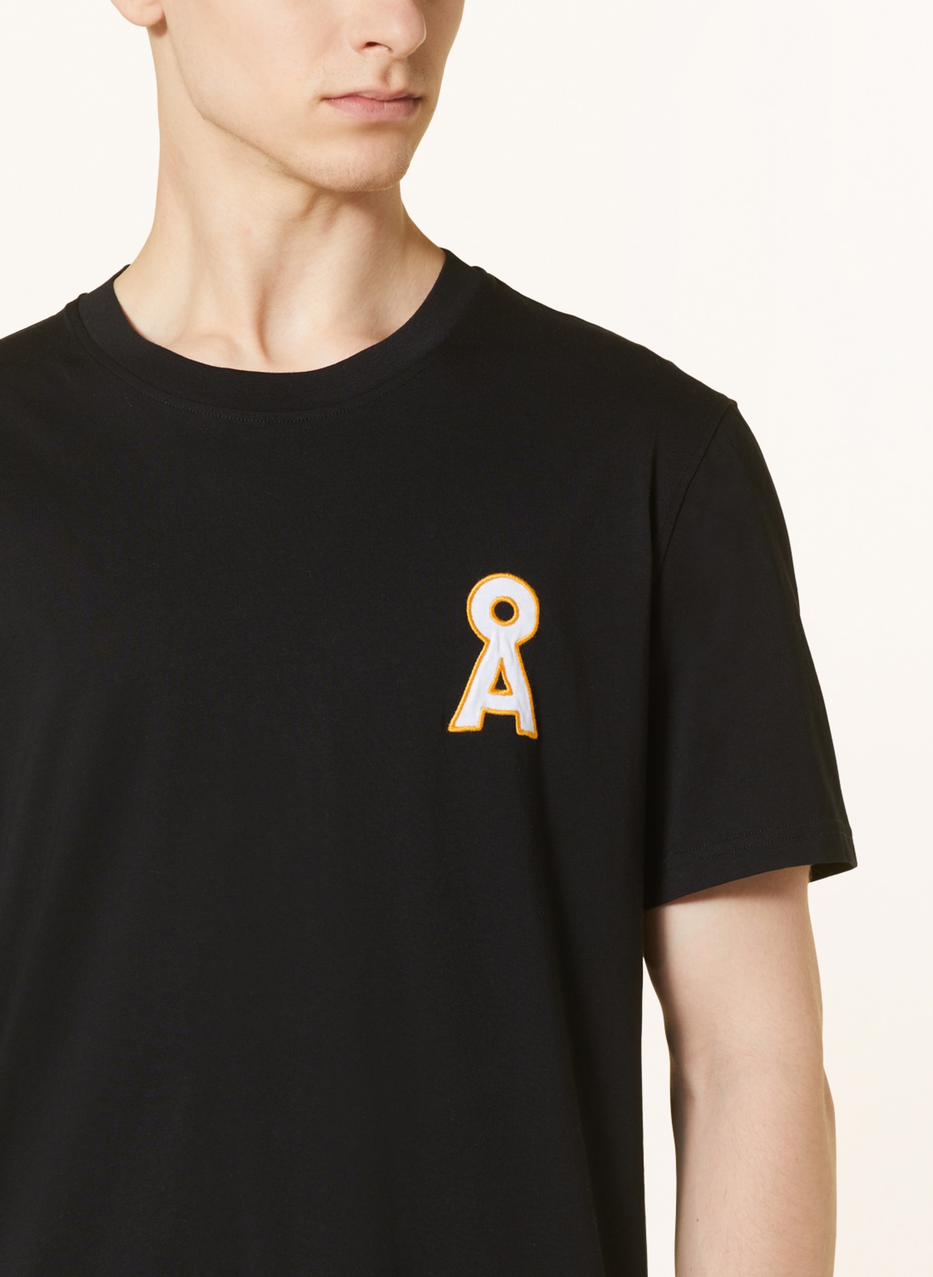 ARMEDANGELS T-shirt AADONI, Color: BLACK (Image 4)