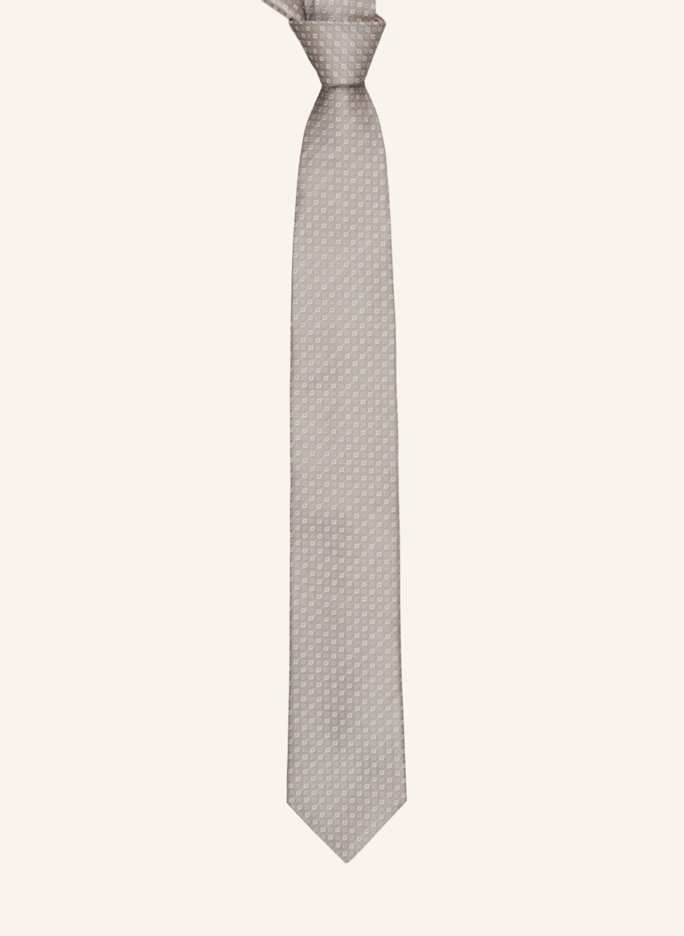 TIGER OF SWEDEN Krawatte TREPA, Farbe: BEIGE/ WEISS (Bild 2)