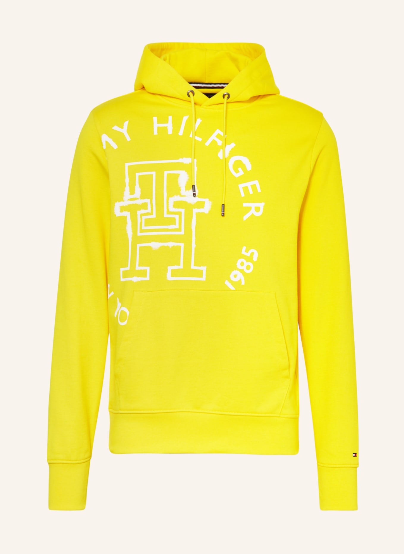 TOMMY HILFIGER Hoodie MONOGRAM, Color: YELLOW (Image 1)