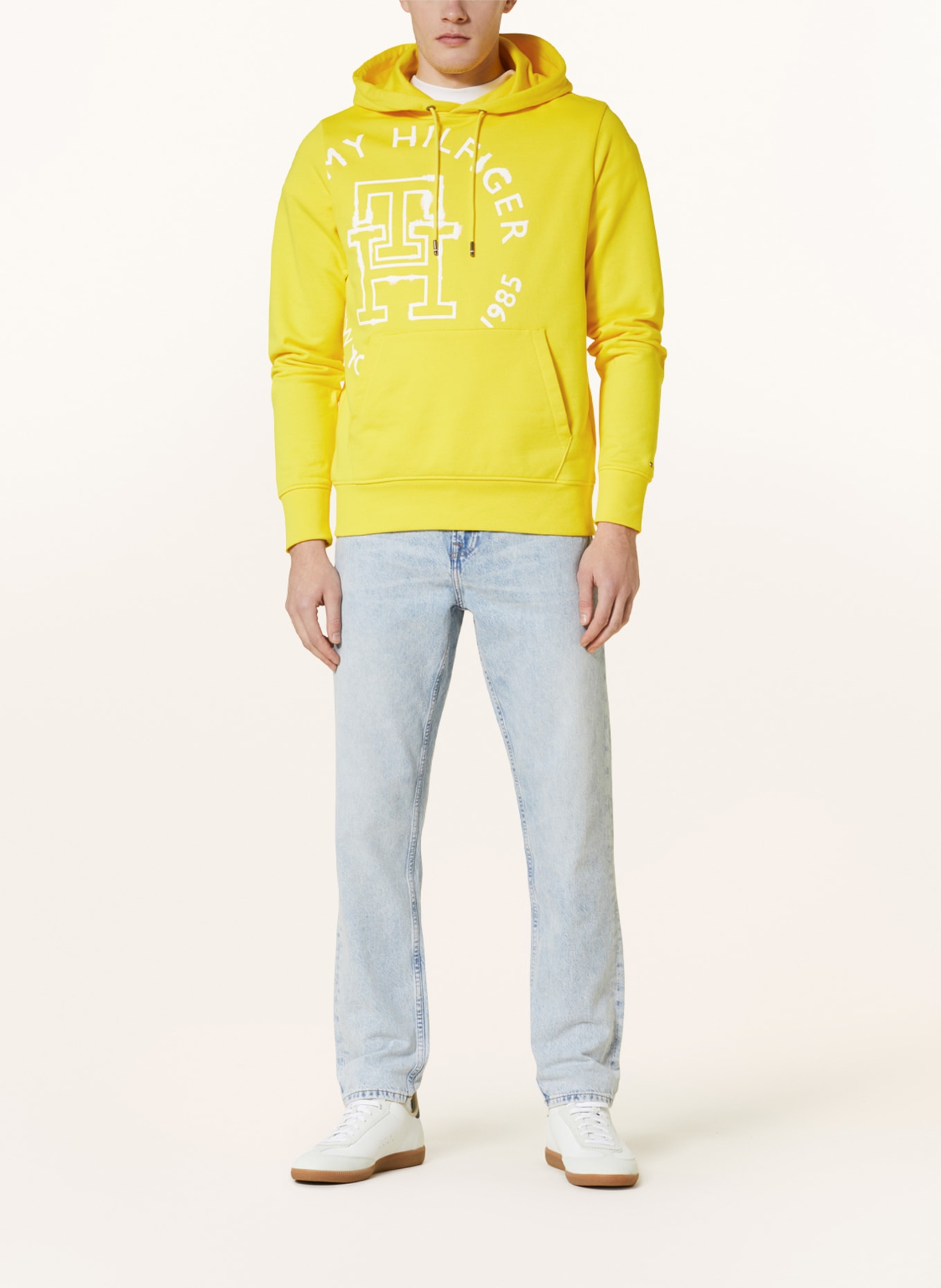 TOMMY HILFIGER Hoodie MONOGRAM, Color: YELLOW (Image 2)