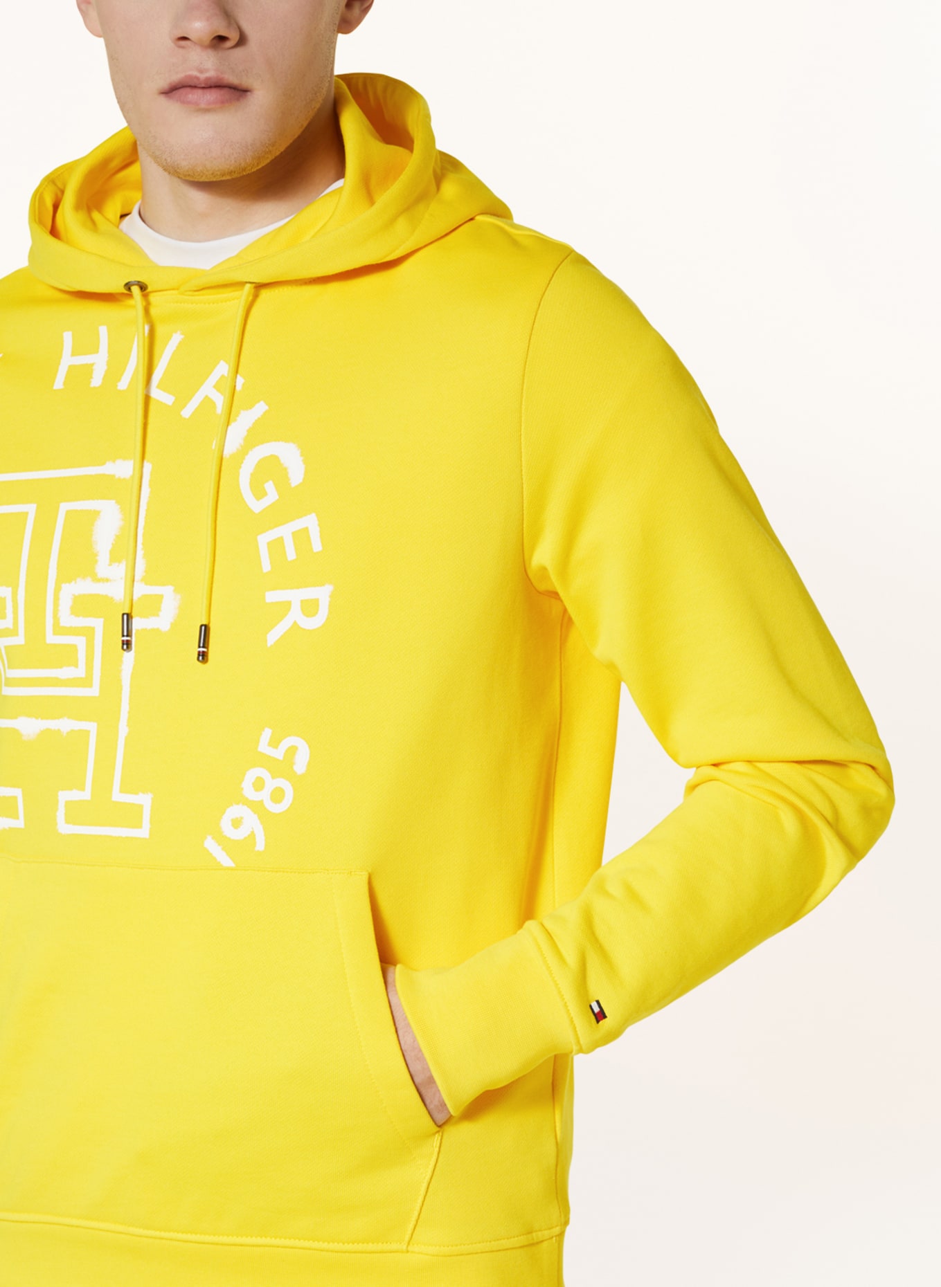 TOMMY HILFIGER Hoodie MONOGRAM, Color: YELLOW (Image 5)