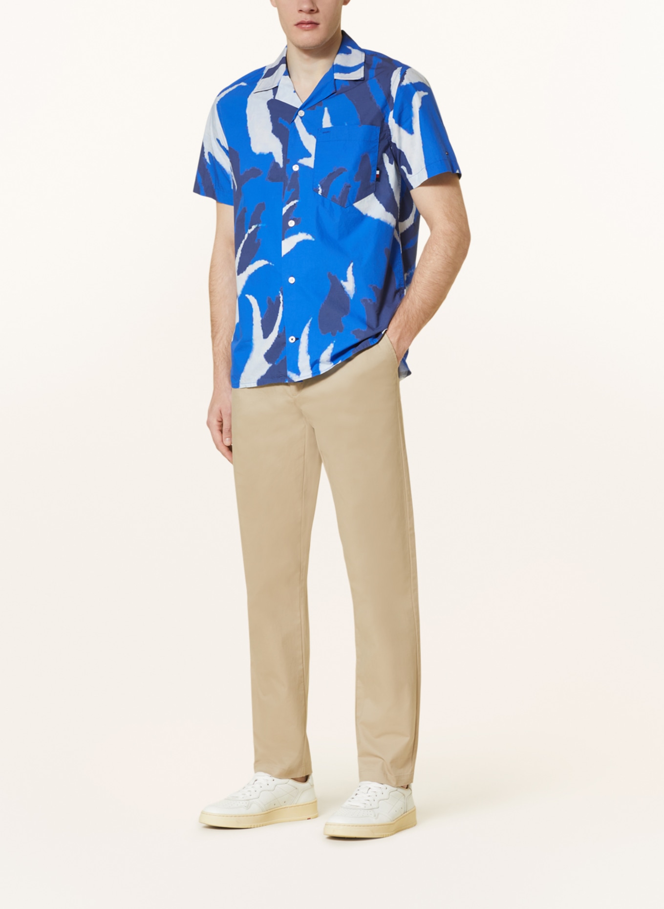 TOMMY HILFIGER Resorthemd Regular Fit, Farbe: BLAU/ DUNKELBLAU/ HELLBLAU (Bild 2)