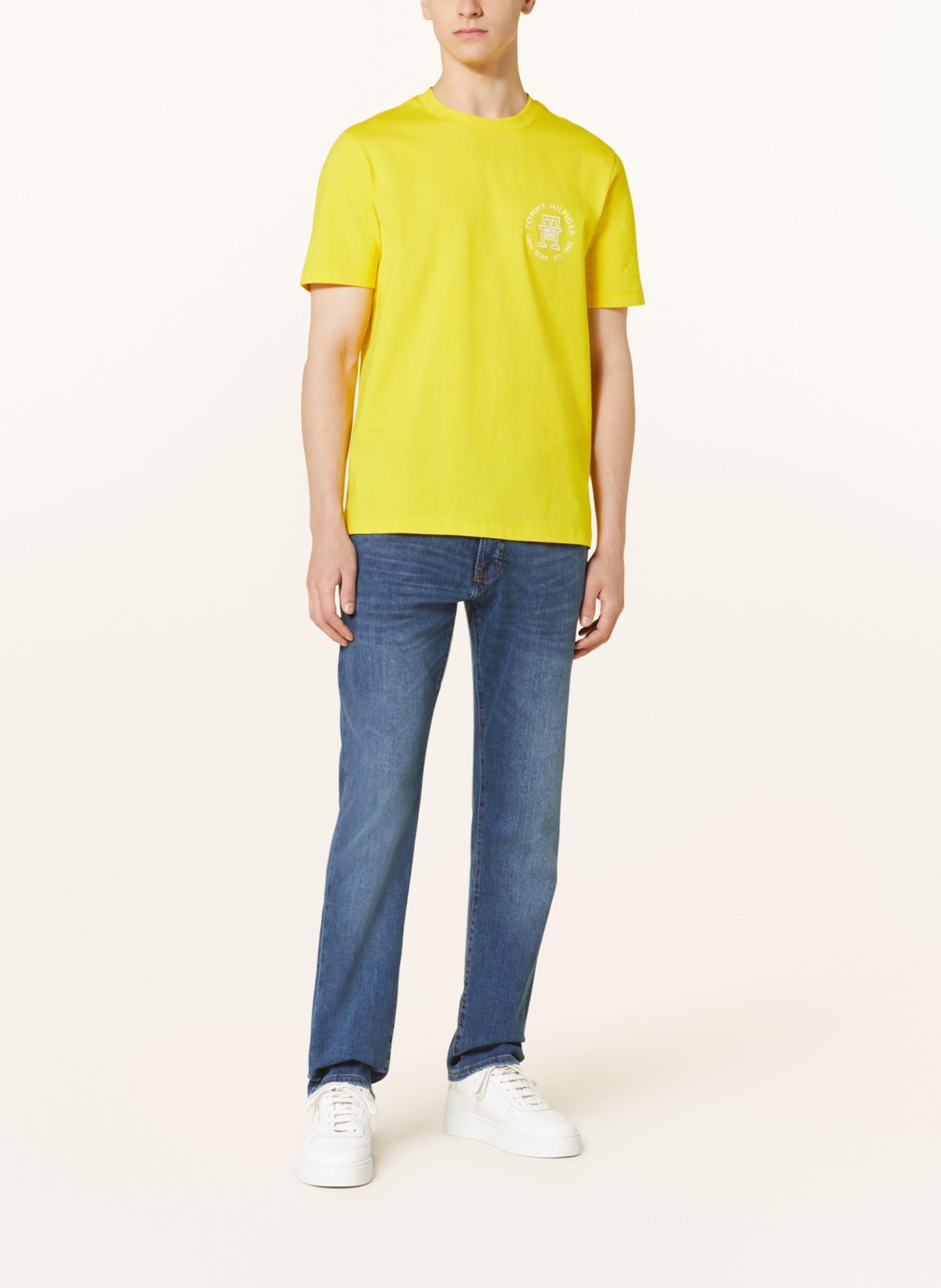 TOMMY HILFIGER T-Shirt, Farbe: GELB (Bild 3)