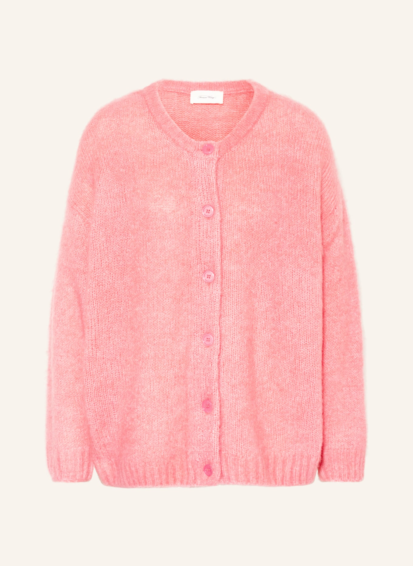 American Vintage Sweater GILLET, Color: PINK/ SALMON (Image 1)