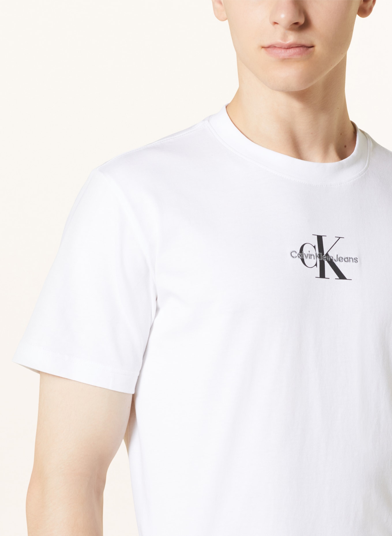 Calvin Klein Jeans T-shirt, Color: WHITE (Image 4)