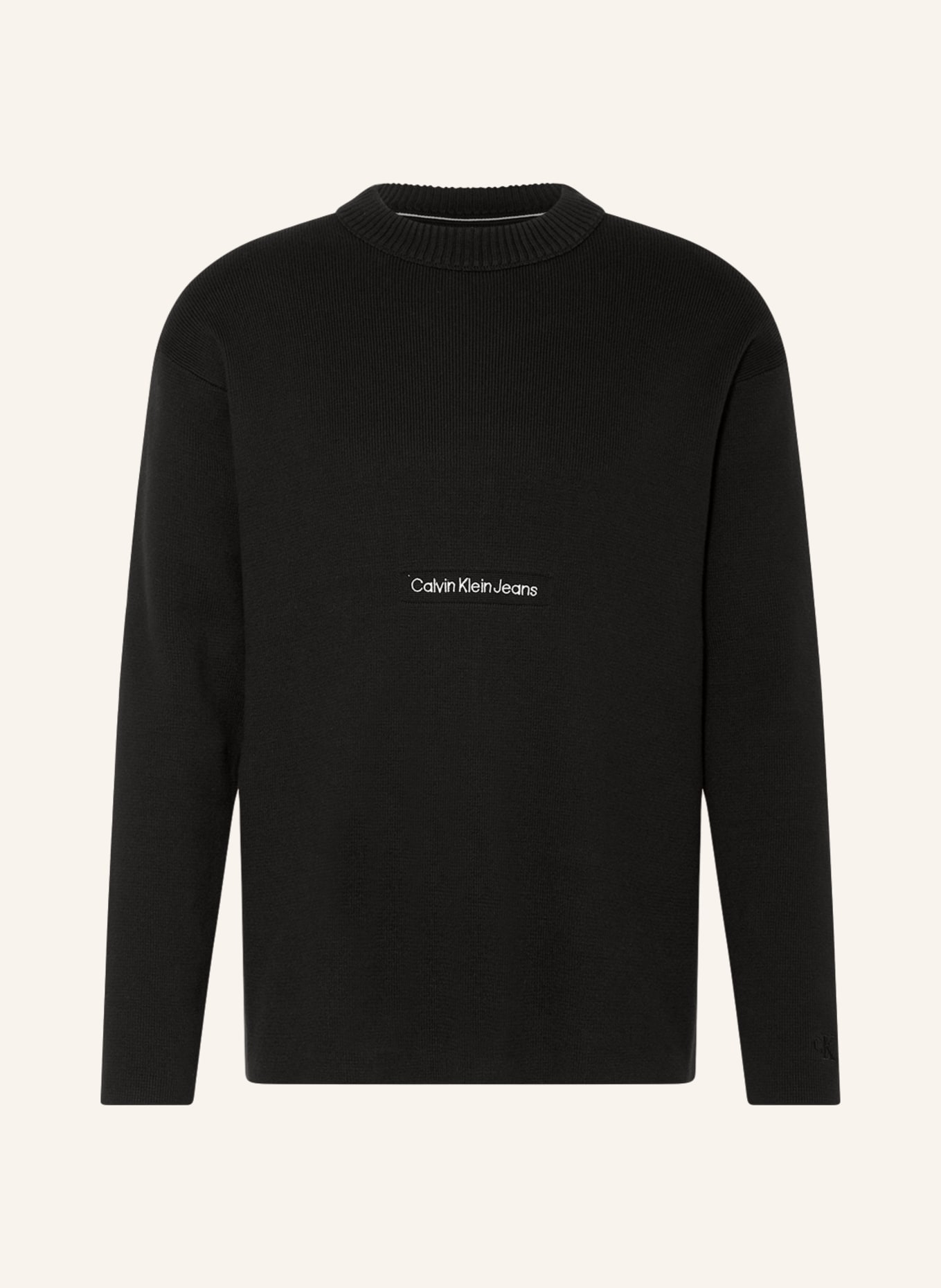 Calvin Klein Jeans Pullover, Farbe: SCHWARZ (Bild 1)