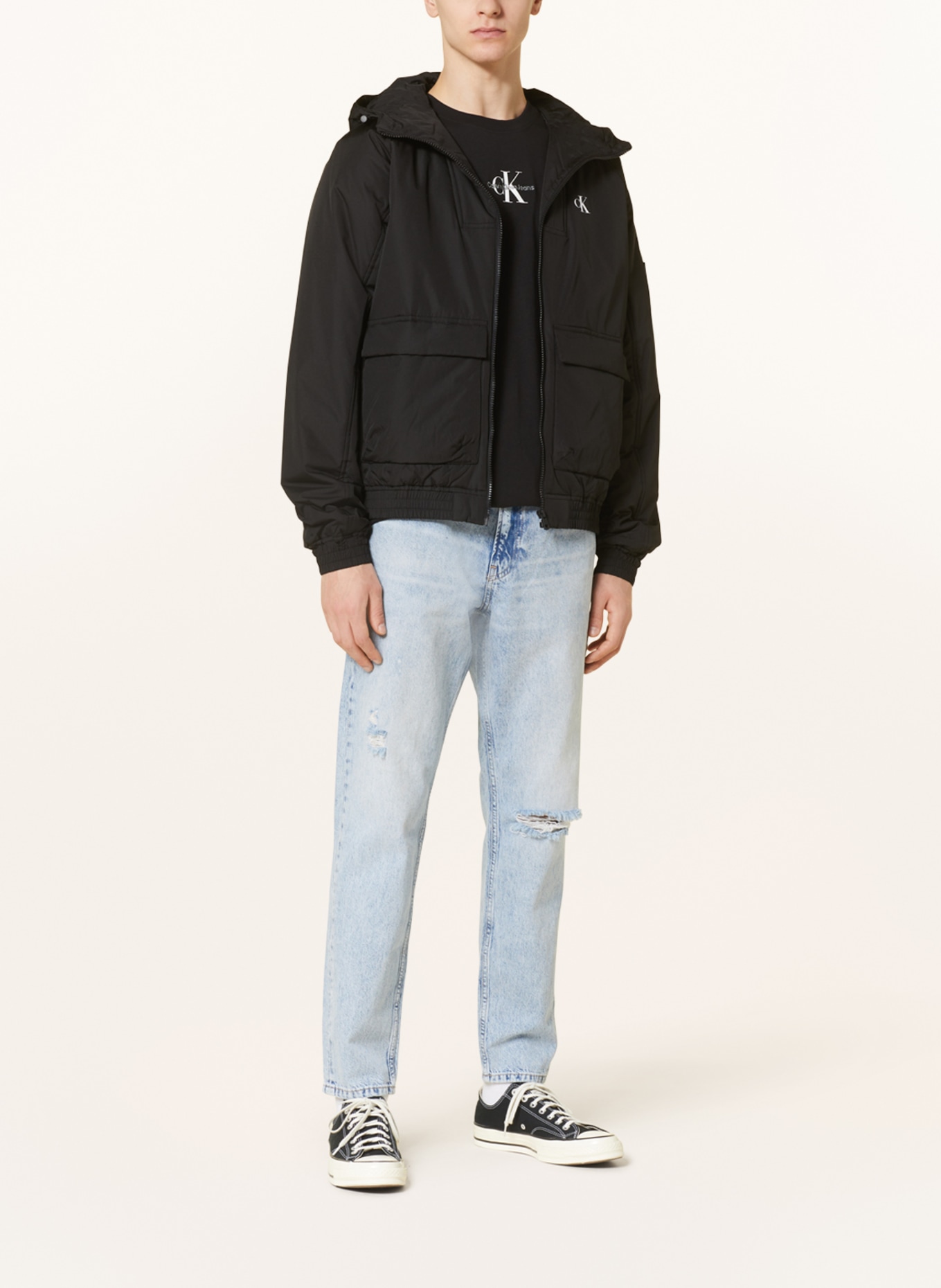 Calvin Klein Jeans Jacke, Farbe: SCHWARZ (Bild 2)