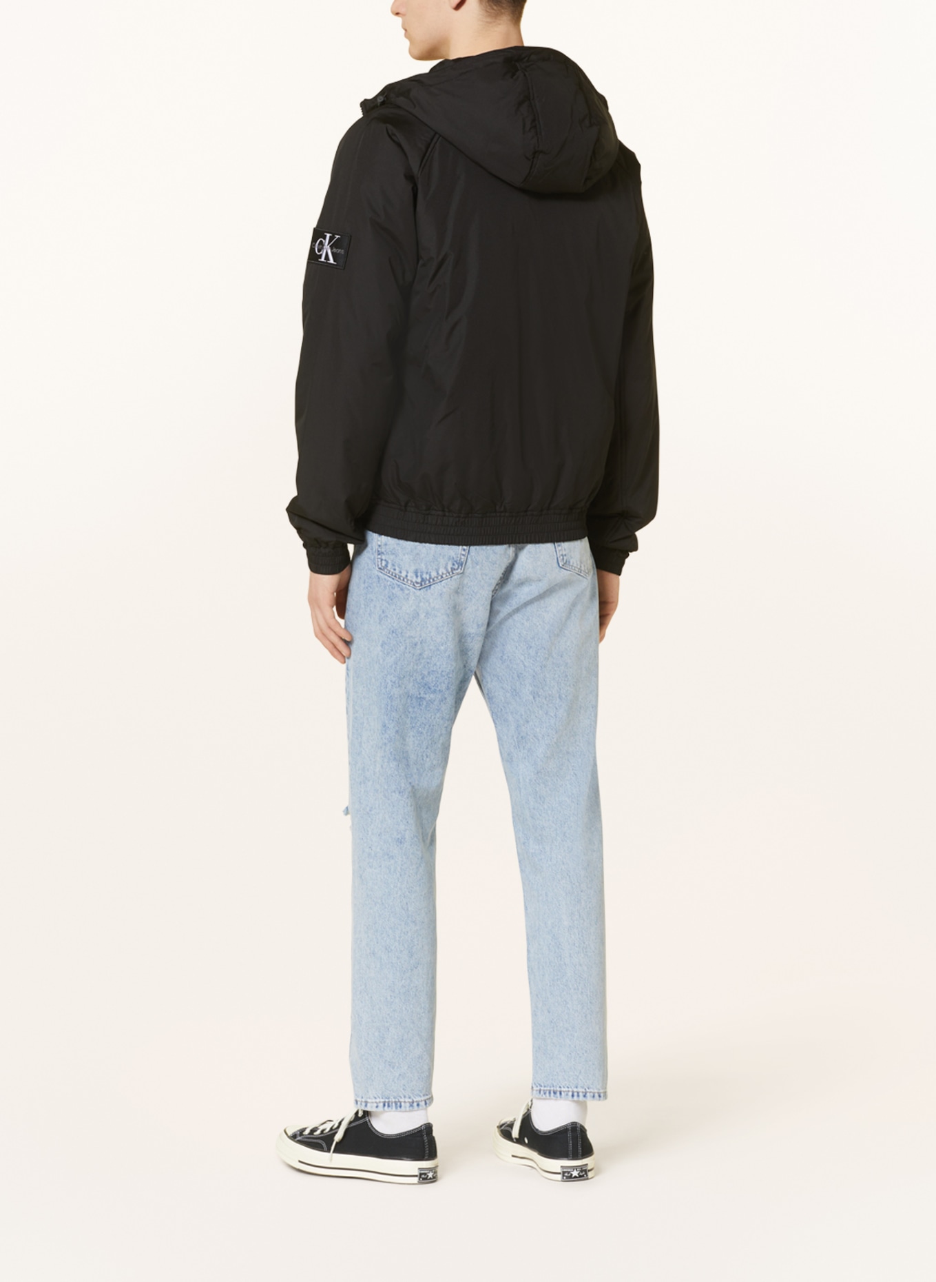 Calvin Klein Jeans Jacket, Color: BLACK (Image 3)