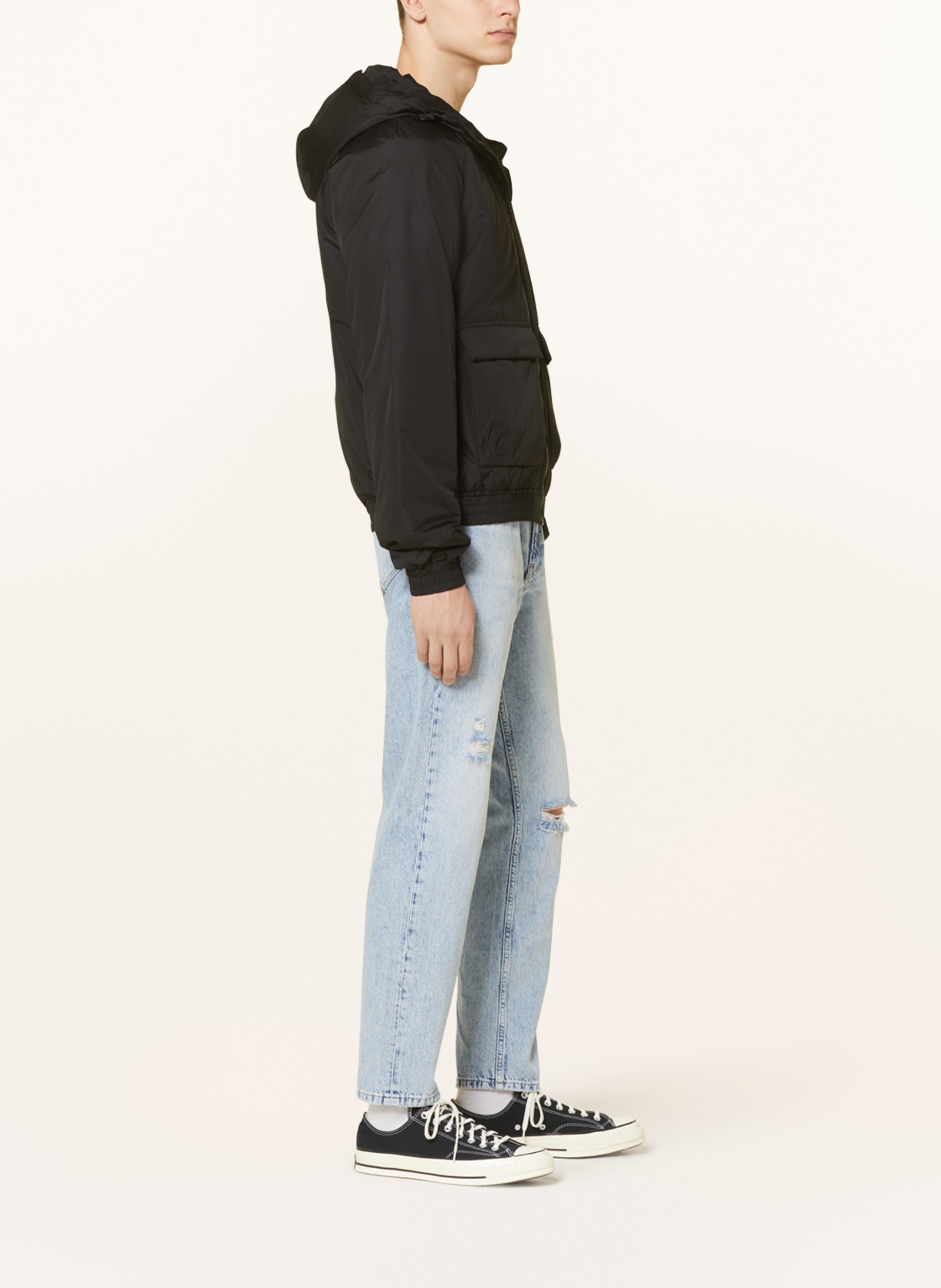 Calvin Klein Jeans Jacket, Color: BLACK (Image 4)