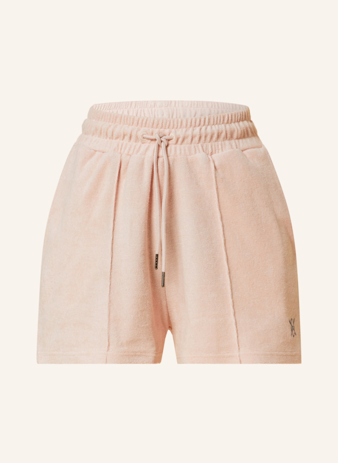 DAILY PAPER Terry cloth shorts RENER, Color: LIGHT PINK (Image 1)