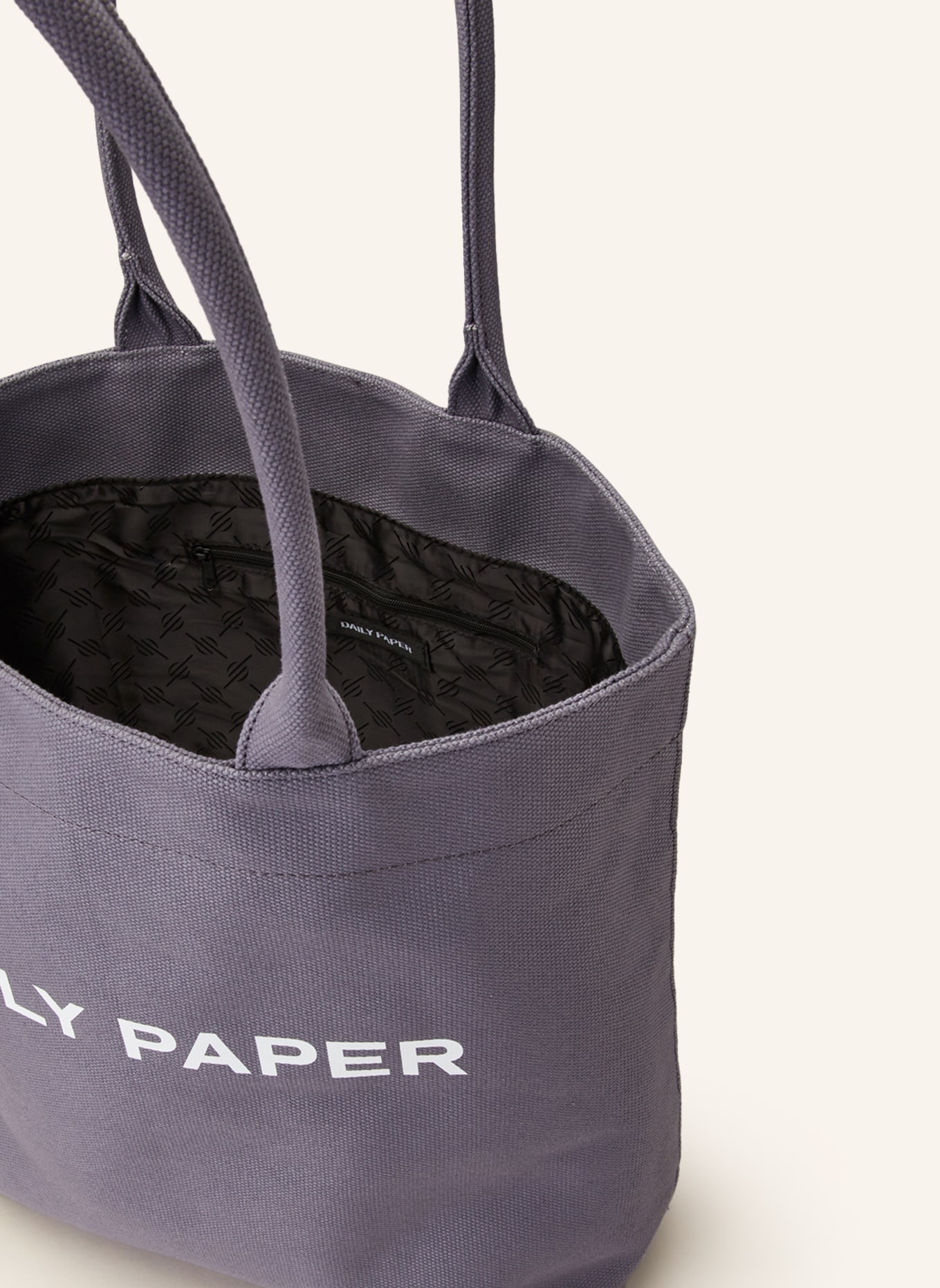 DAILY PAPER Shopper RENTON, Farbe: BLAUGRAU/ WEISS (Bild 3)