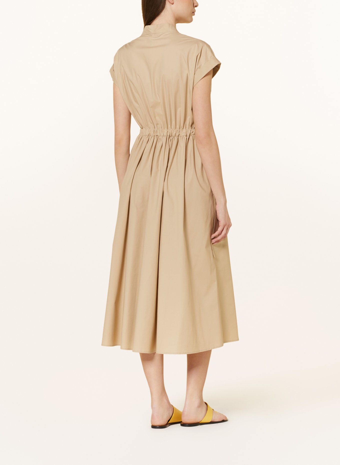 MARELLA Dress TROUPE in wrap look, Color: BEIGE (Image 3)
