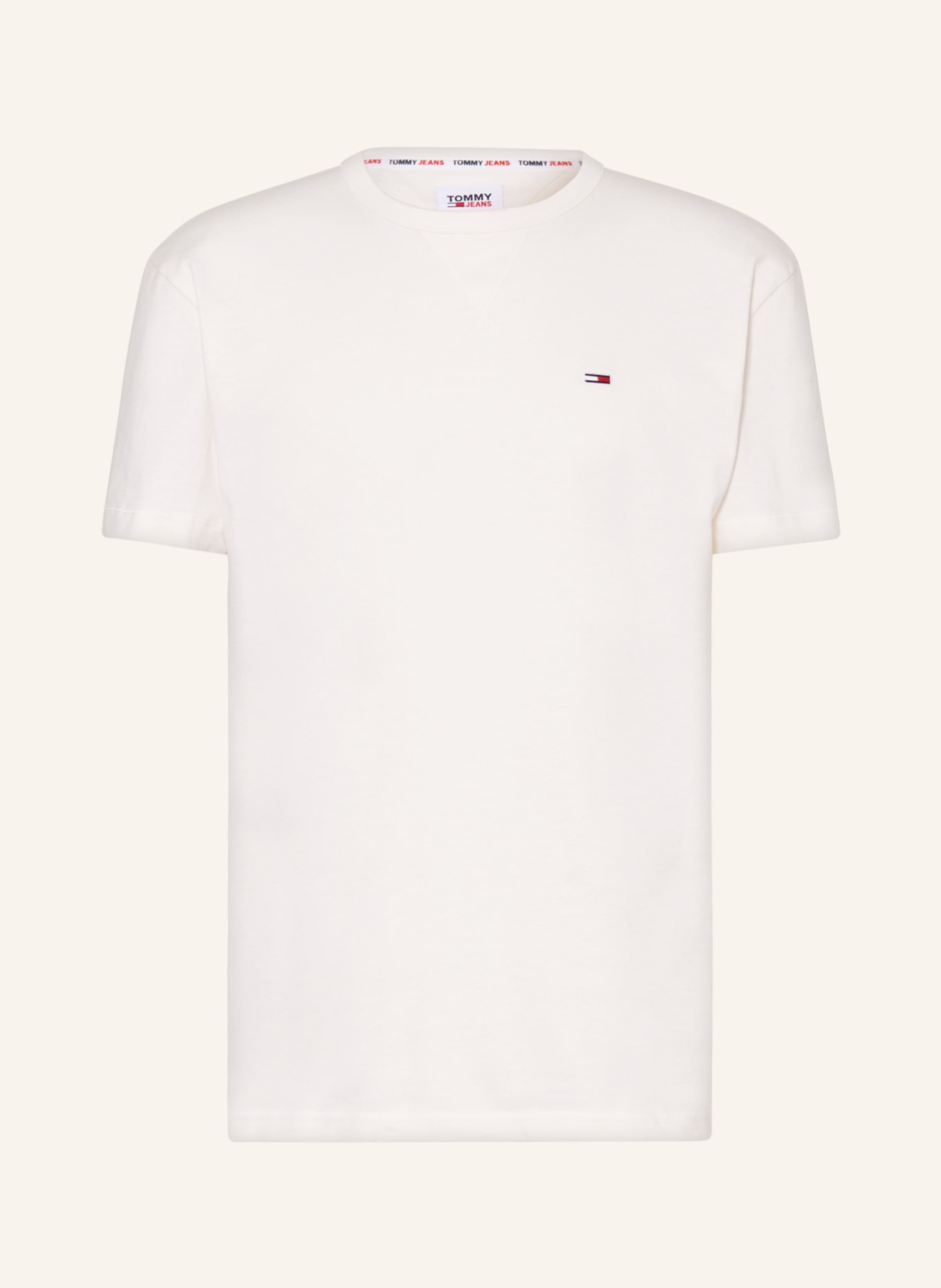 TOMMY JEANS T-shirt, Kolor: KREMOWY (Obrazek 1)