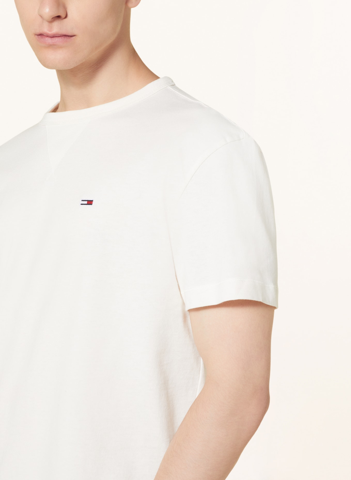 TOMMY JEANS T-shirt, Color: CREAM (Image 4)