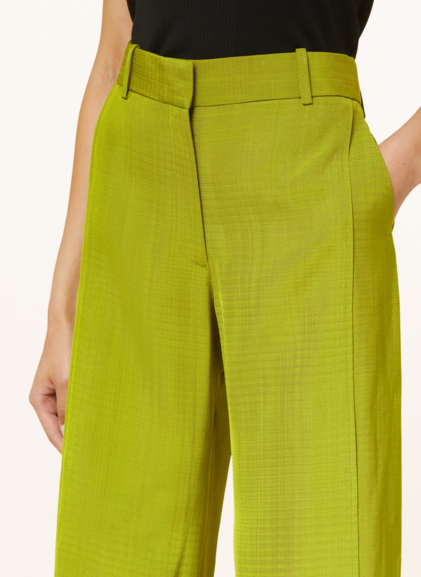 VICTORIABECKHAM Trousers, Color: LIGHT GREEN (Image 5)
