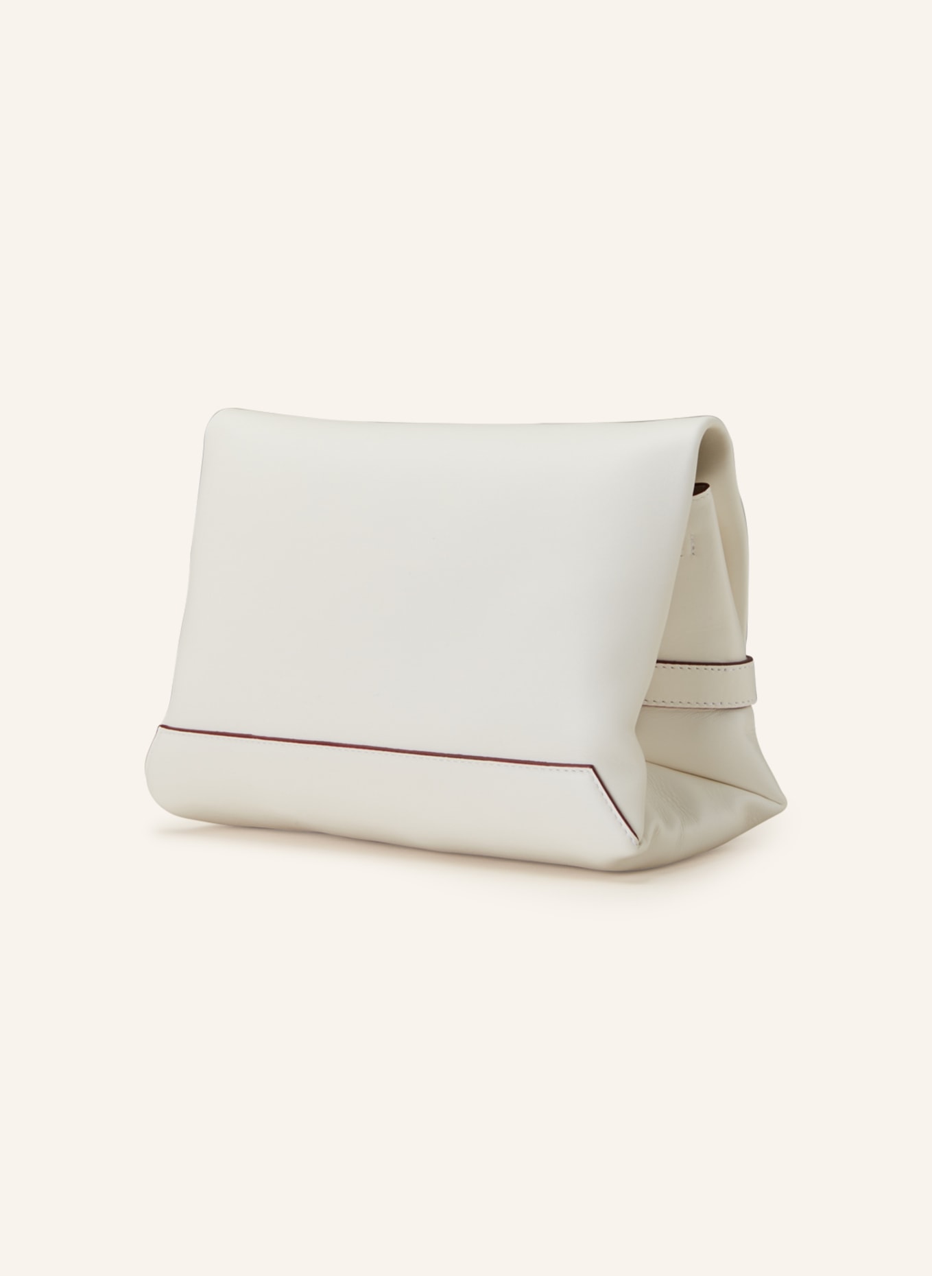 VICTORIABECKHAM Handbag CHAIN POUCH, Color: WHITE/ GOLD (Image 2)