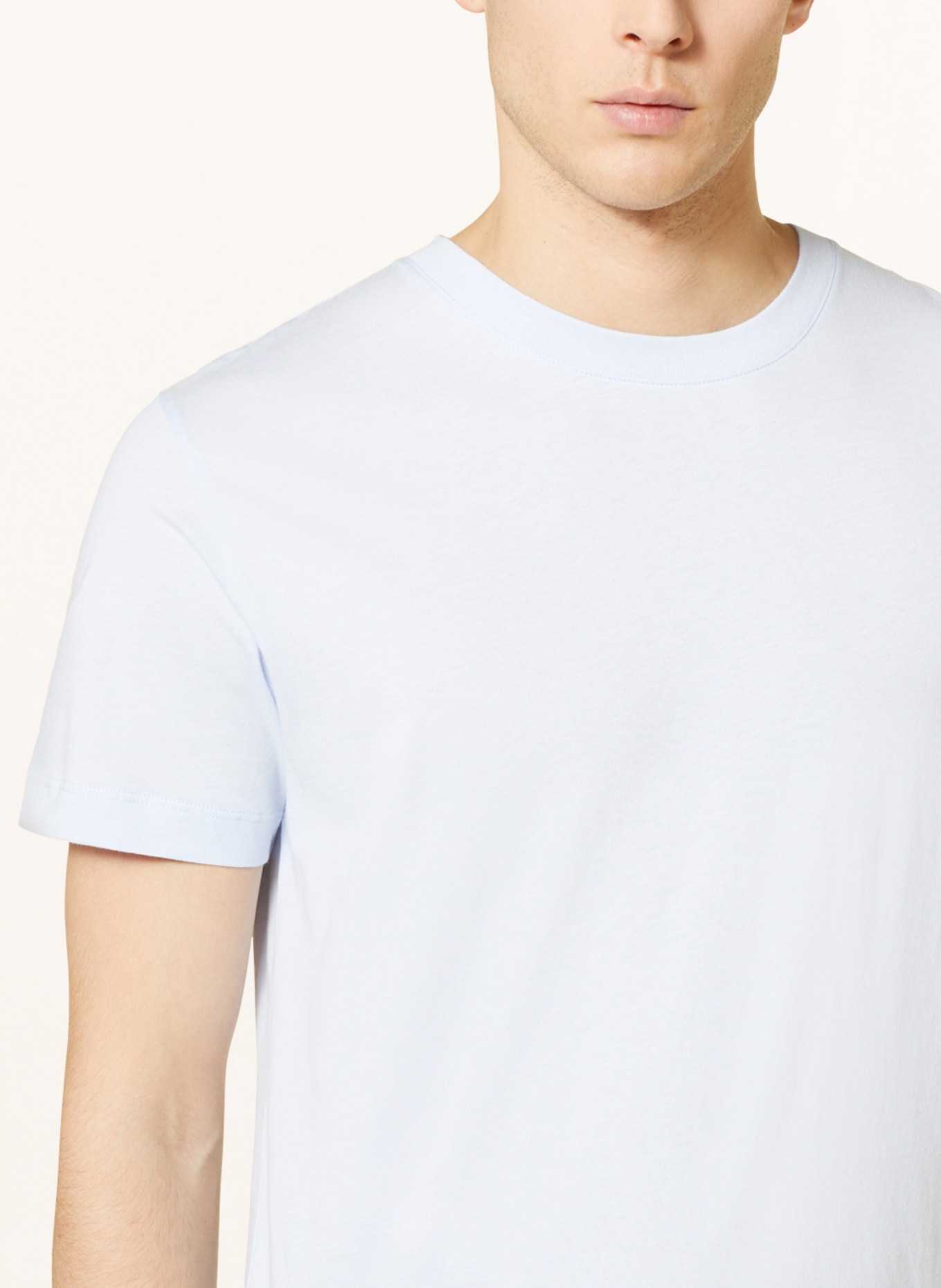 TIGER OF SWEDEN T-shirt DILLAN, Color: LIGHT BLUE (Image 4)