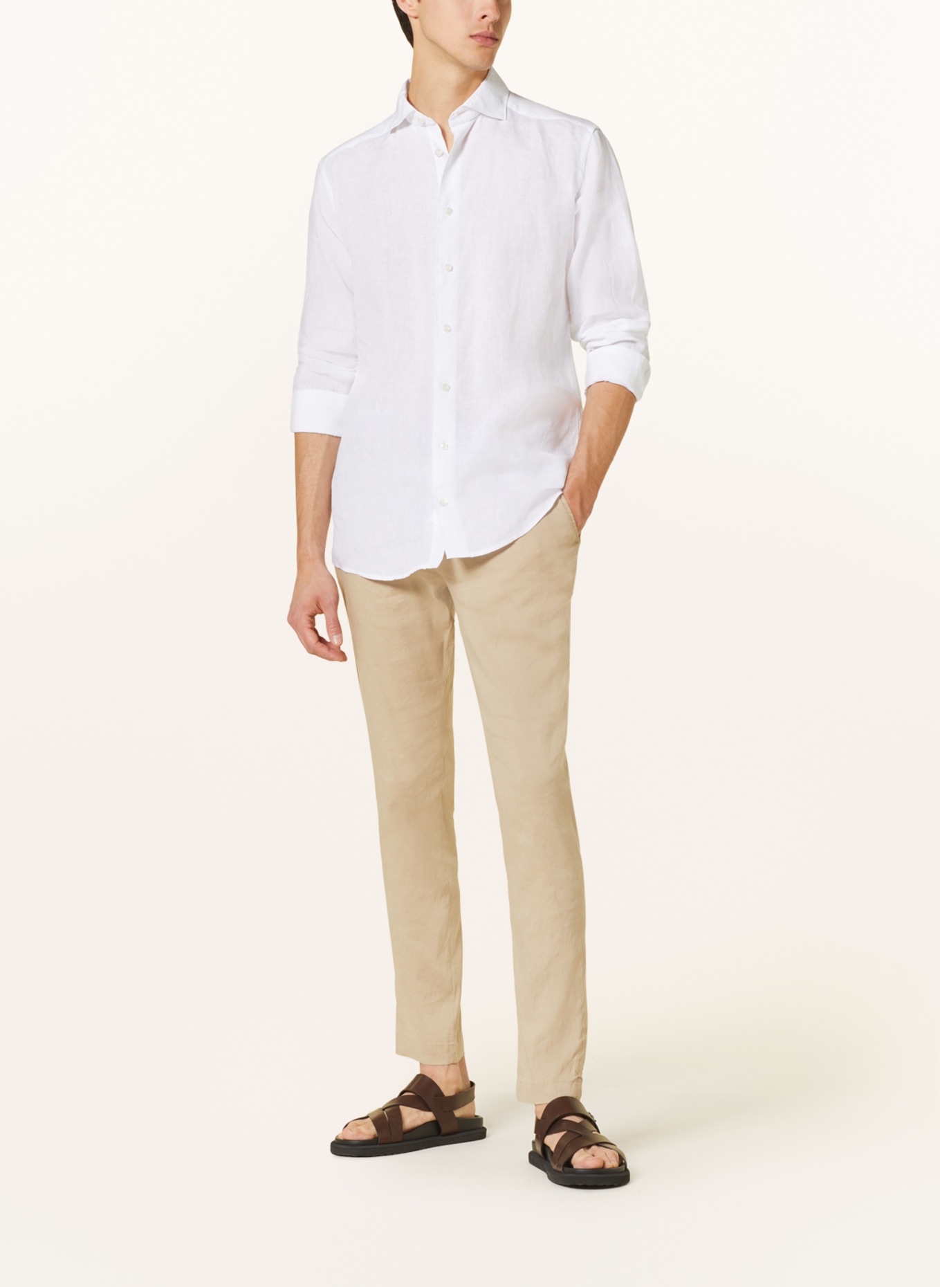 ETON Leinenhemd Slim Fit, Farbe: WEISS (Bild 2)