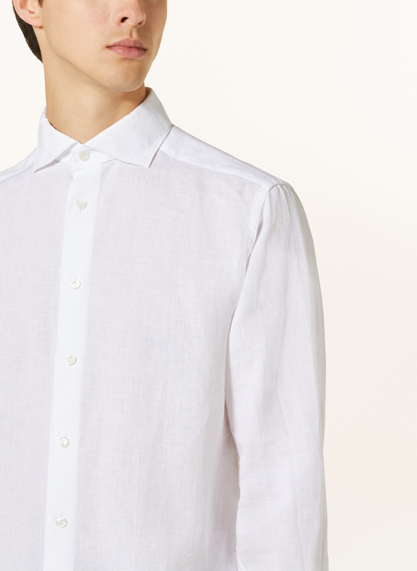 ETON Leinenhemd Slim Fit, Farbe: WEISS (Bild 4)