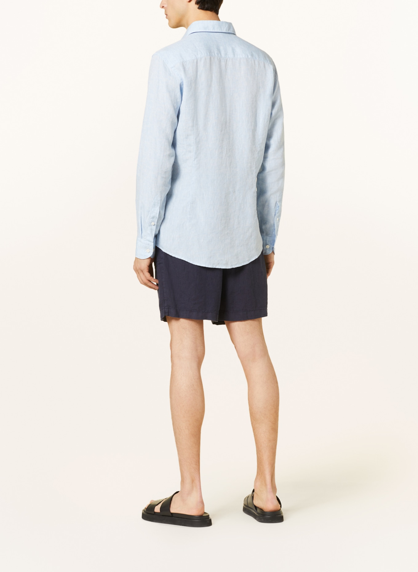 ETON Leinenhemd Slim Fit, Farbe: HELLBLAU (Bild 3)