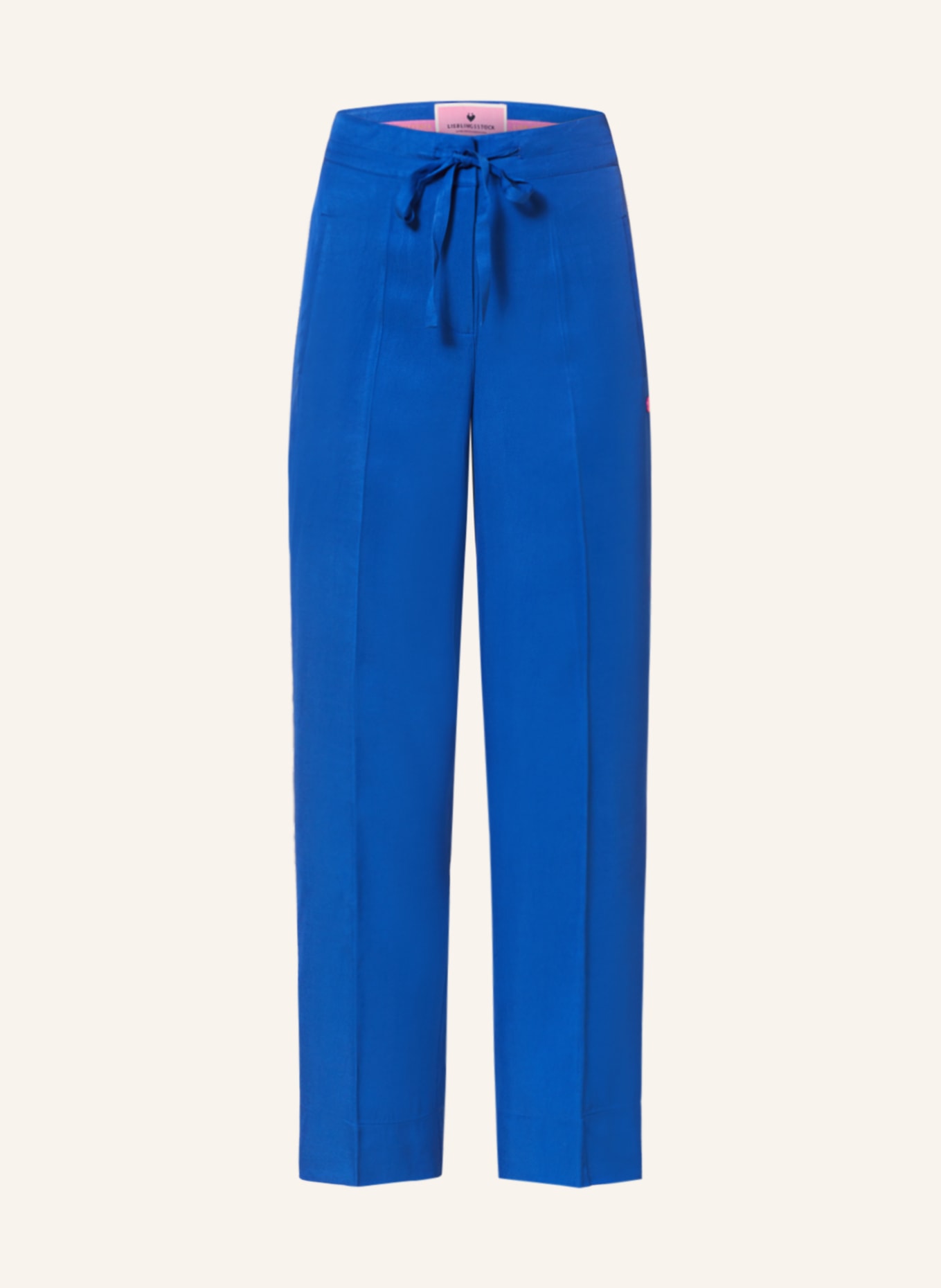 LIEBLINGSSTÜCK Wide leg trousers, Color: BLUE (Image 1)