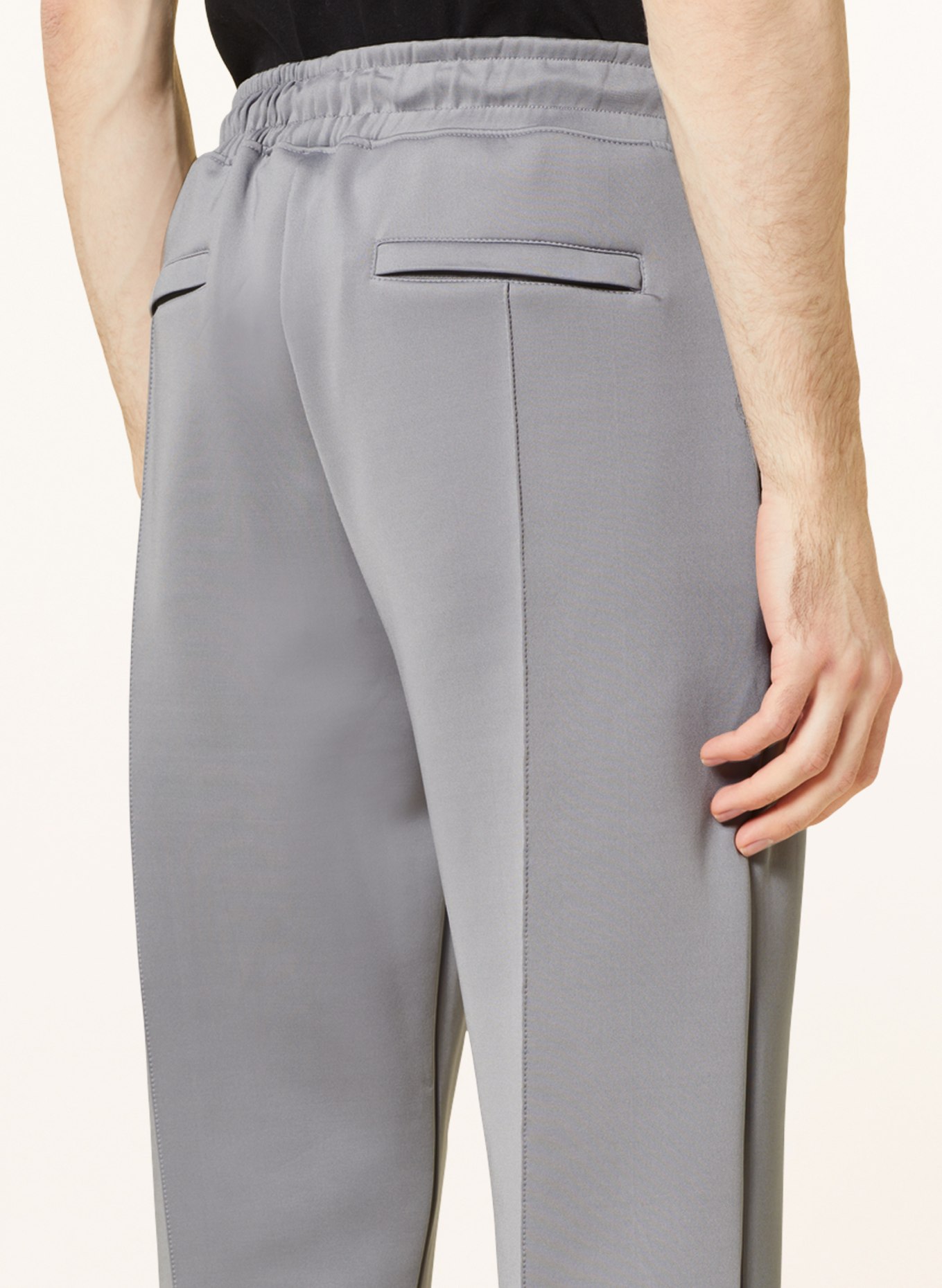 PEGADOR Pants in jogger style, Color: GRAY (Image 6)