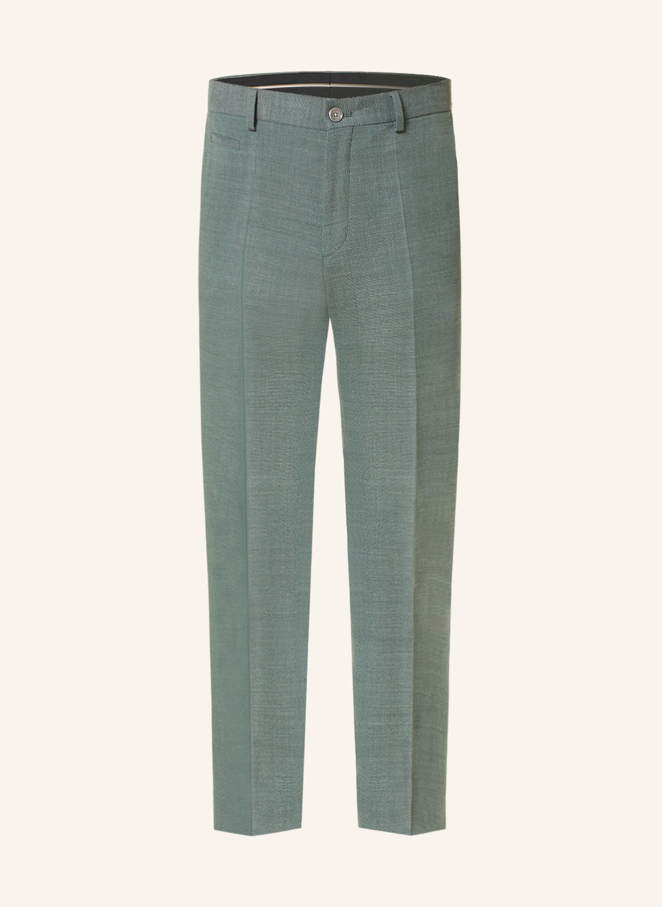BOSS Suit trousers H LENON 224 regular fit, Color: 343 OPEN GREEN (Image 1)