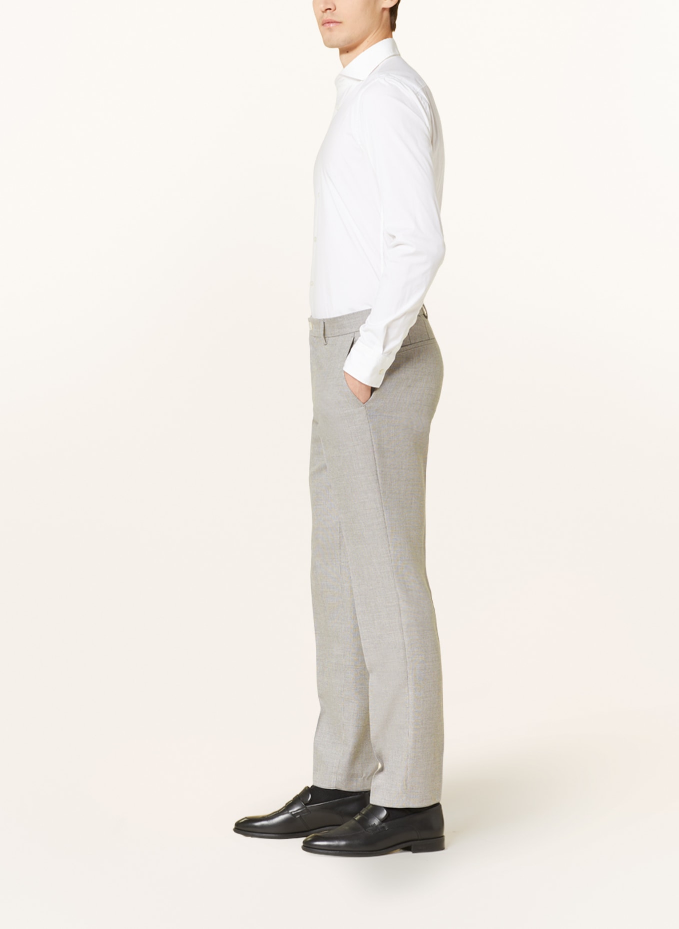 BOSS Anzughose LENON Regular Fit, Farbe: 041 SILVER (Bild 5)
