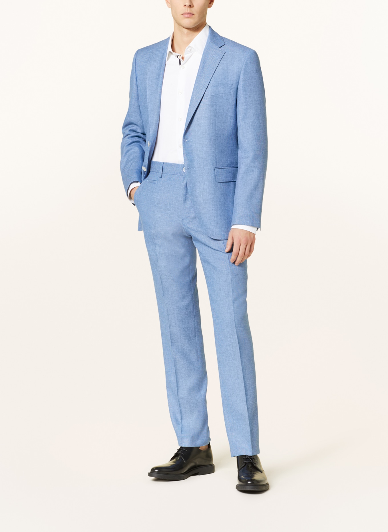 BOSS Suit trousers LENON regular fit, Color: 413 NAVY (Image 2)