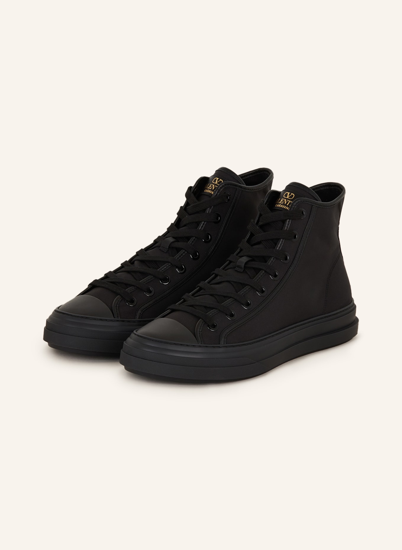 VALENTINO GARAVANI High-top sneakers TOTALOOP, Color: BLACK (Image 1)