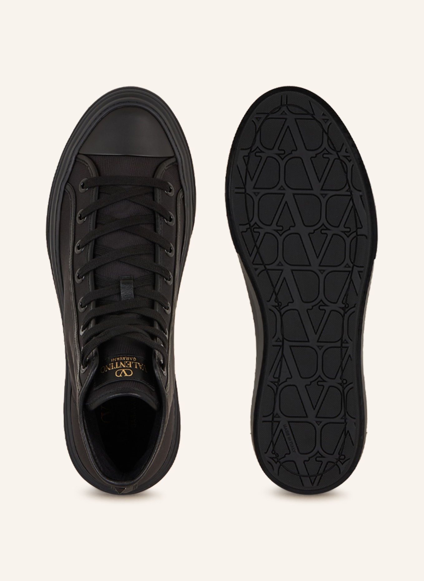 VALENTINO GARAVANI High-top sneakers TOTALOOP, Color: BLACK (Image 5)